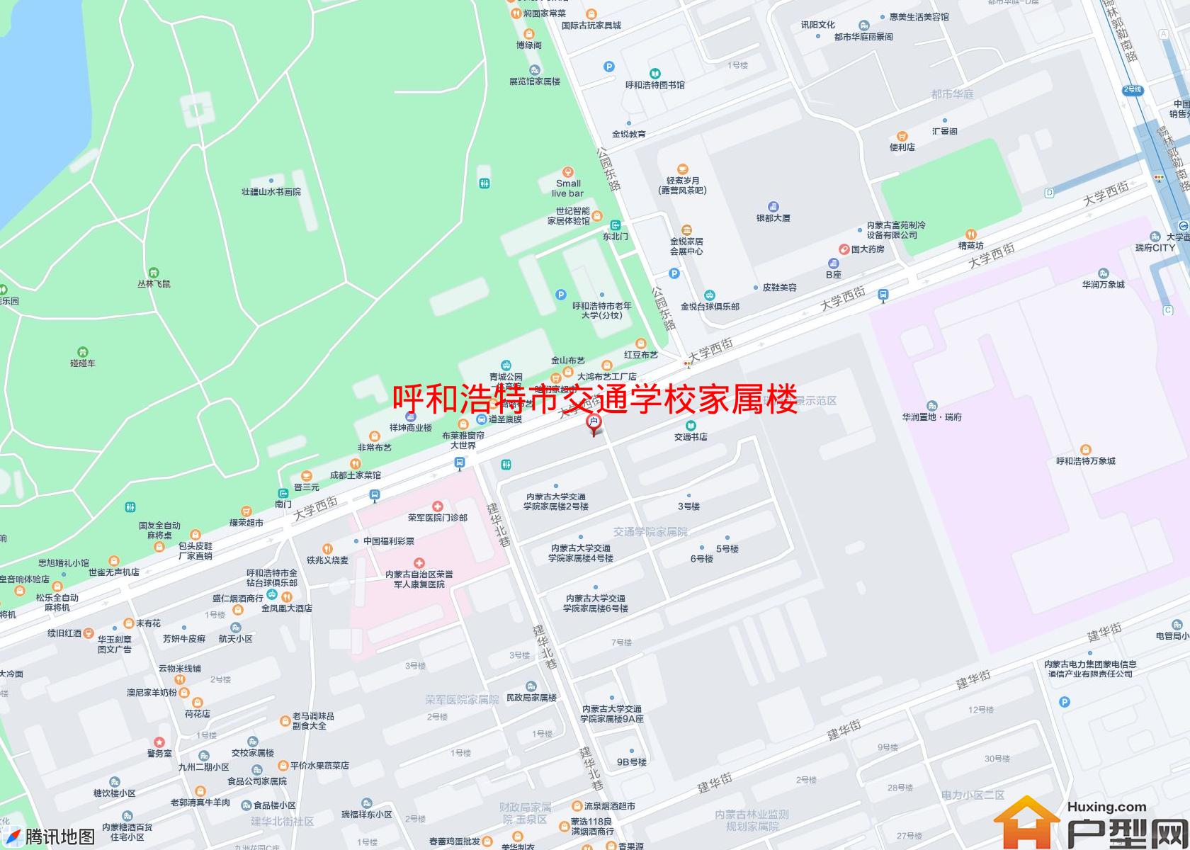 交通学校家属楼小区 - 户型网