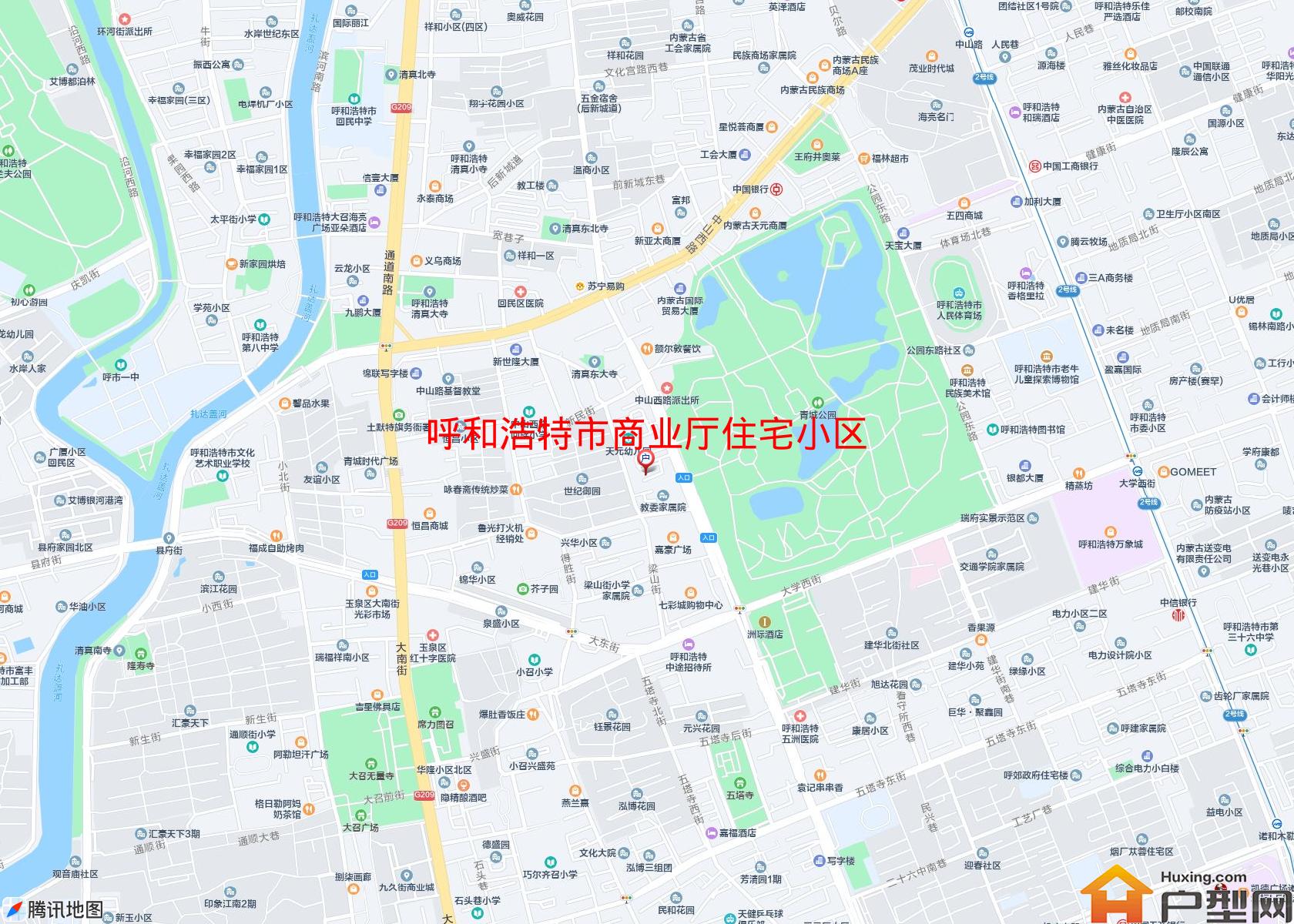 商业厅住宅小区小区 - 户型网