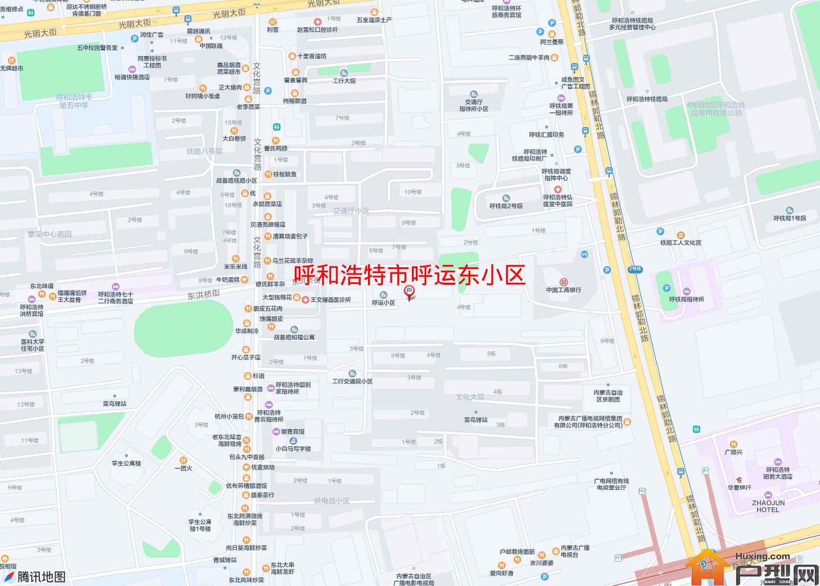 呼运东小区小区 - 户型网