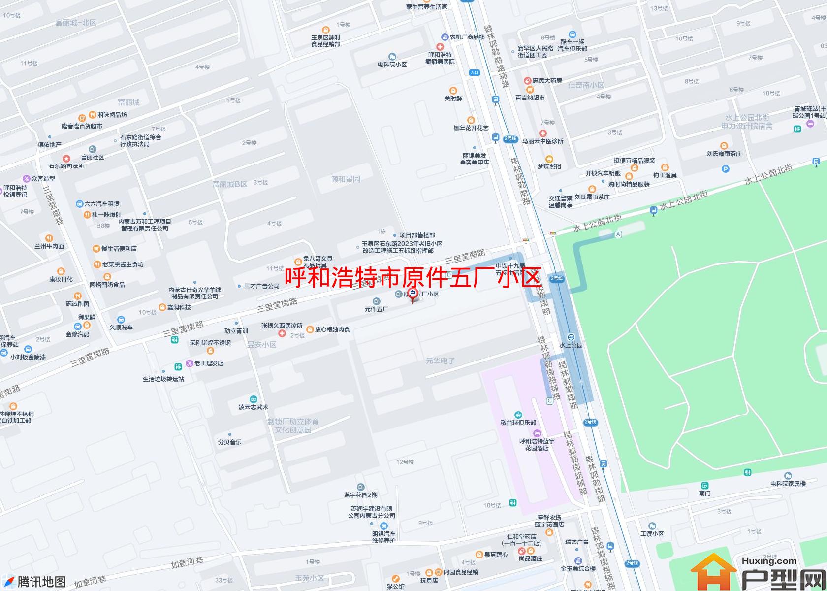 原件五厂小区小区 - 户型网
