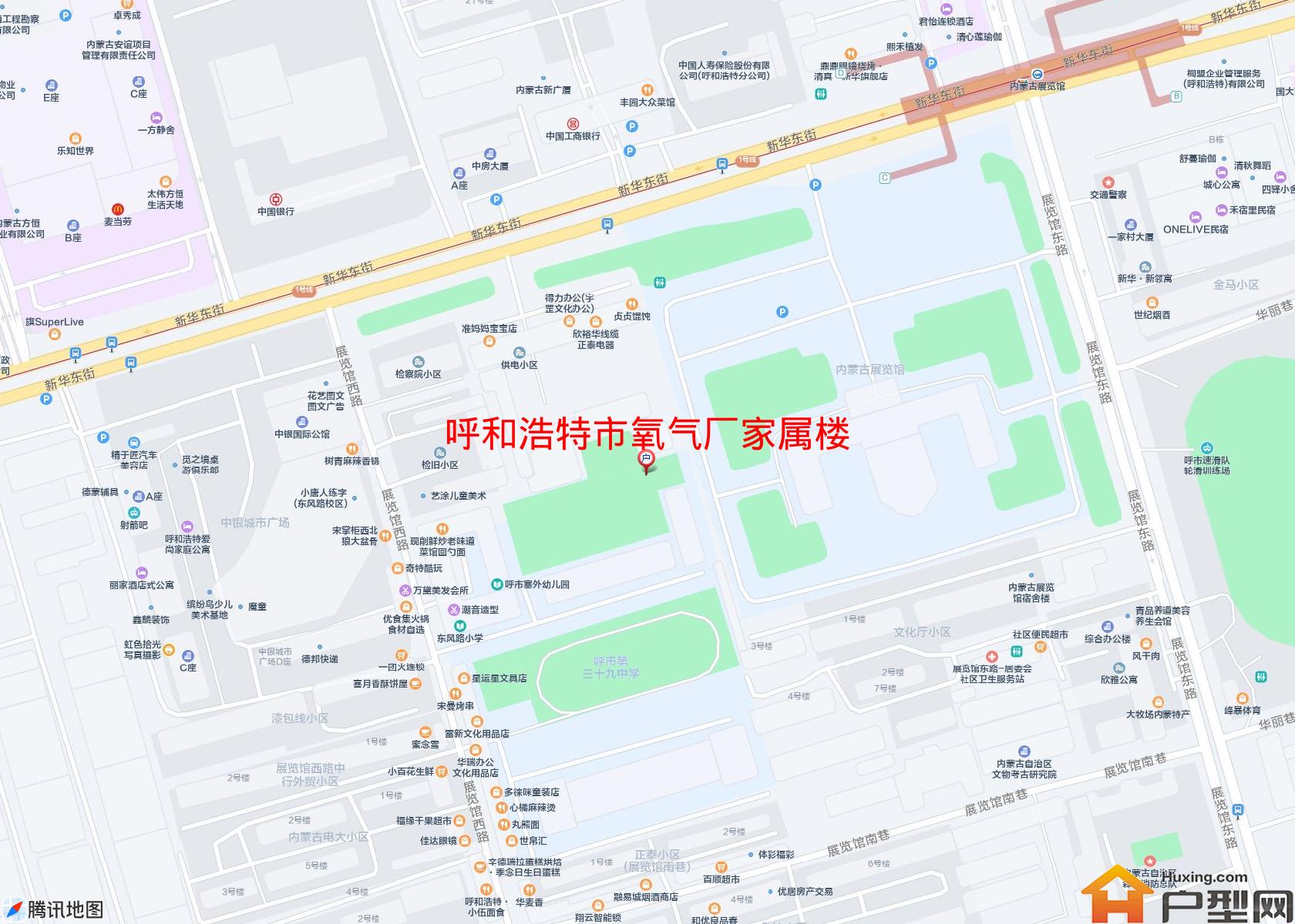 氧气厂家属楼小区 - 户型网