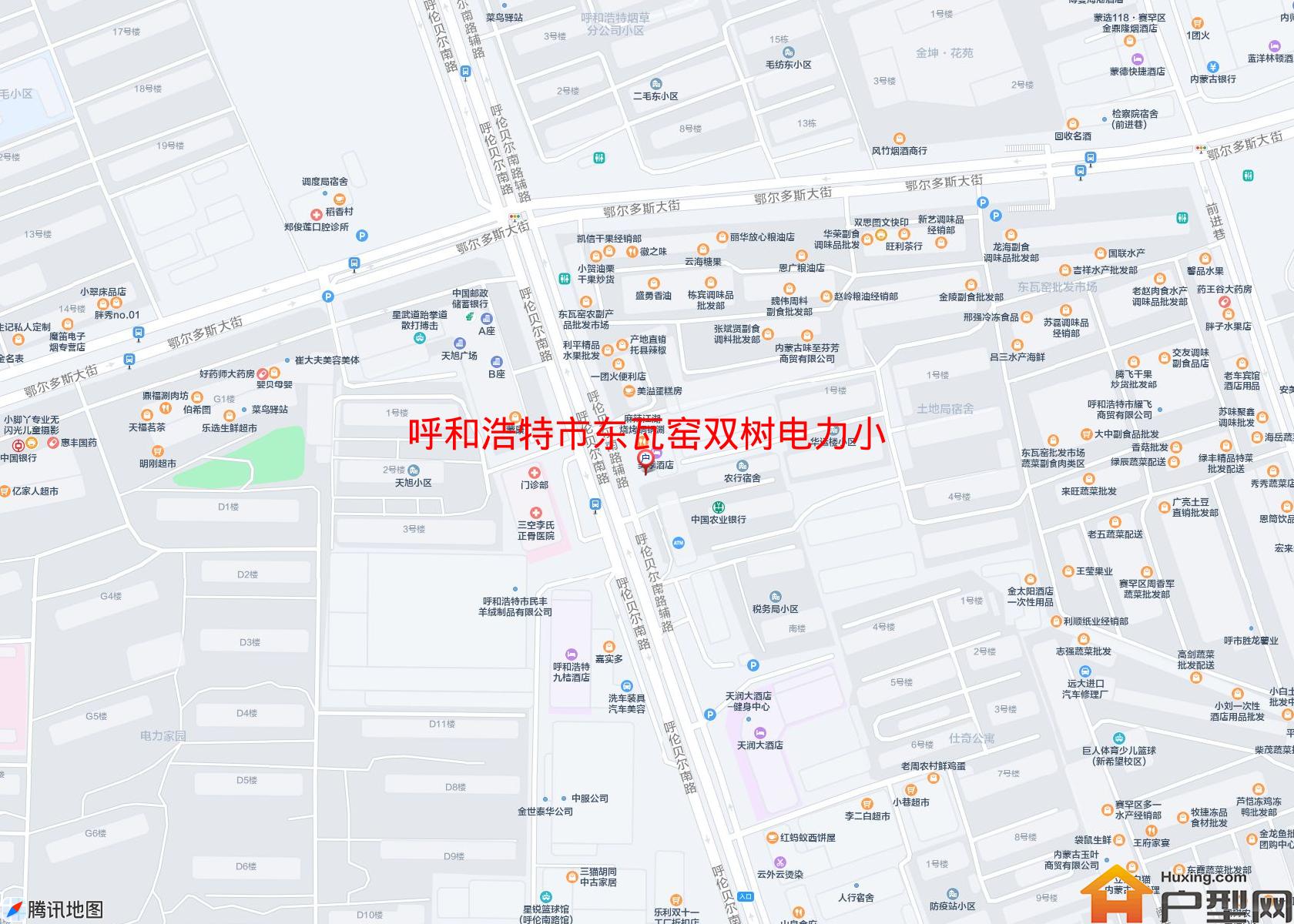 东瓦窑双树电力小区小区 - 户型网