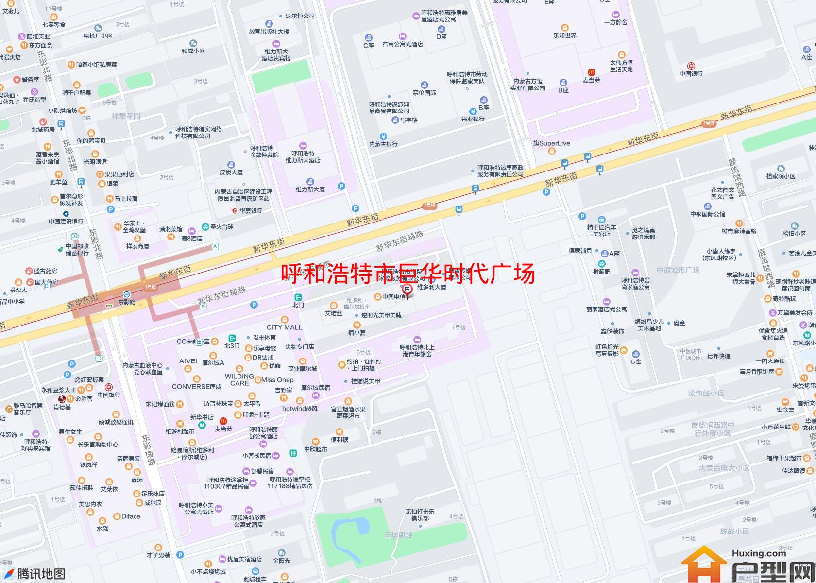 巨华时代广场小区 - 户型网