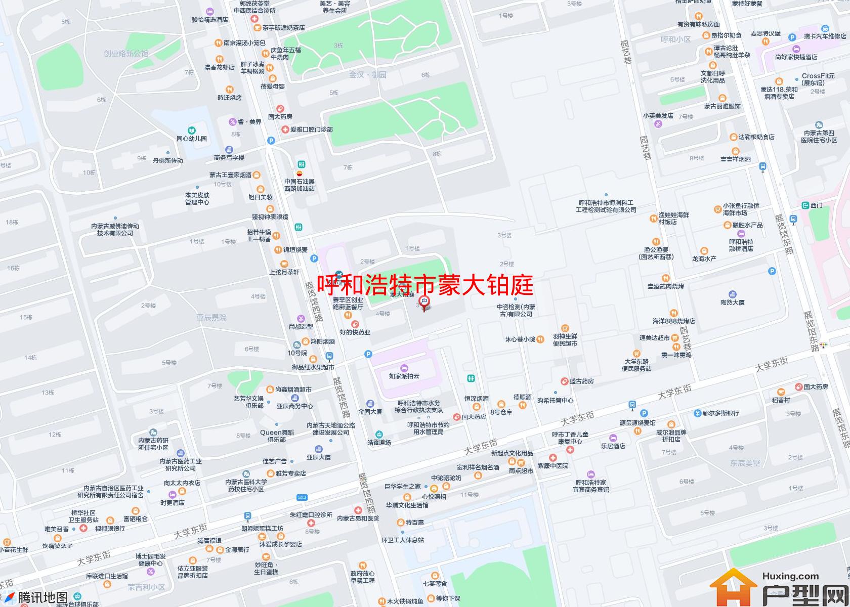蒙大铂庭小区 - 户型网