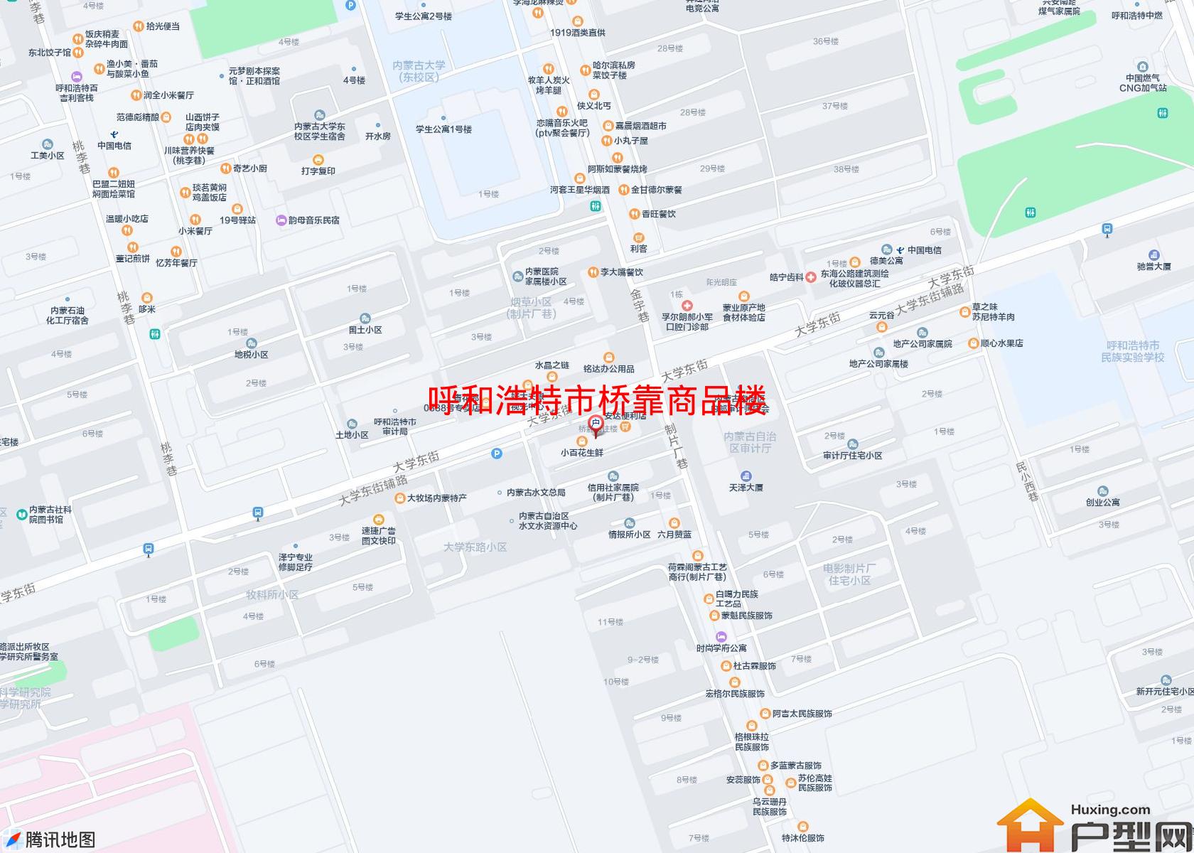 桥靠商品楼小区 - 户型网