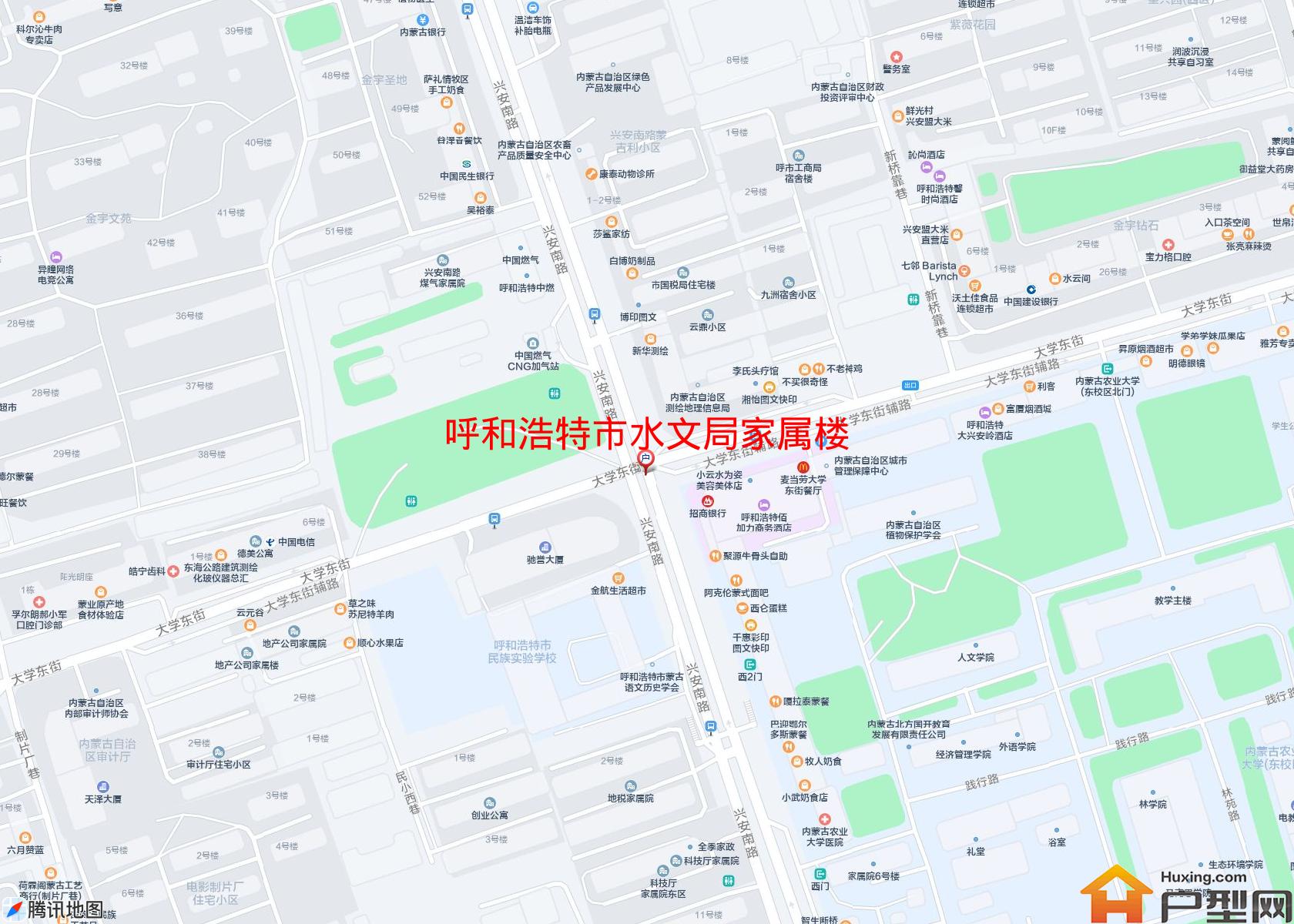 水文局家属楼小区 - 户型网