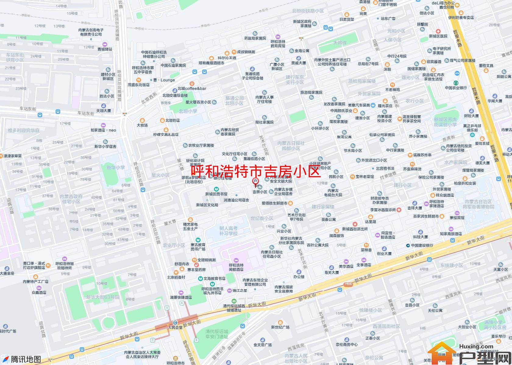 吉房小区小区 - 户型网