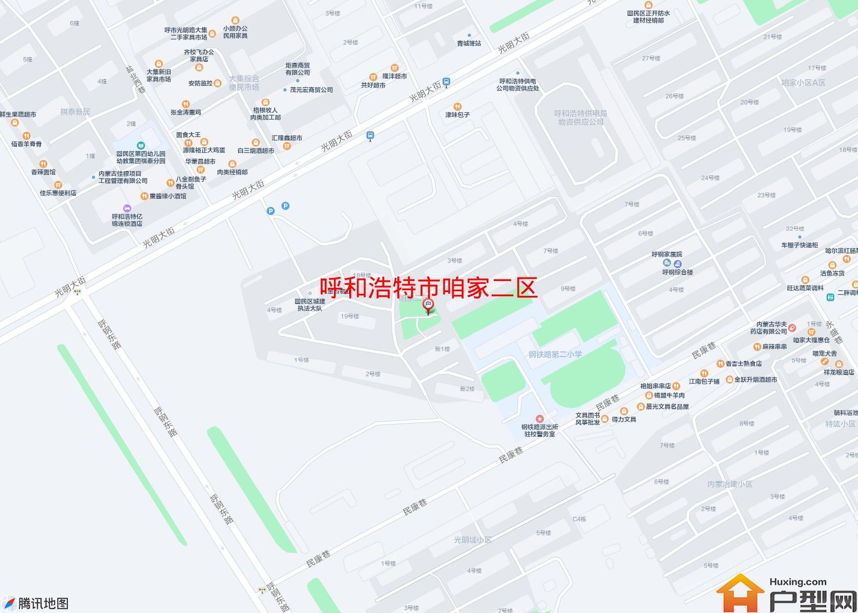咱家二区小区 - 户型网
