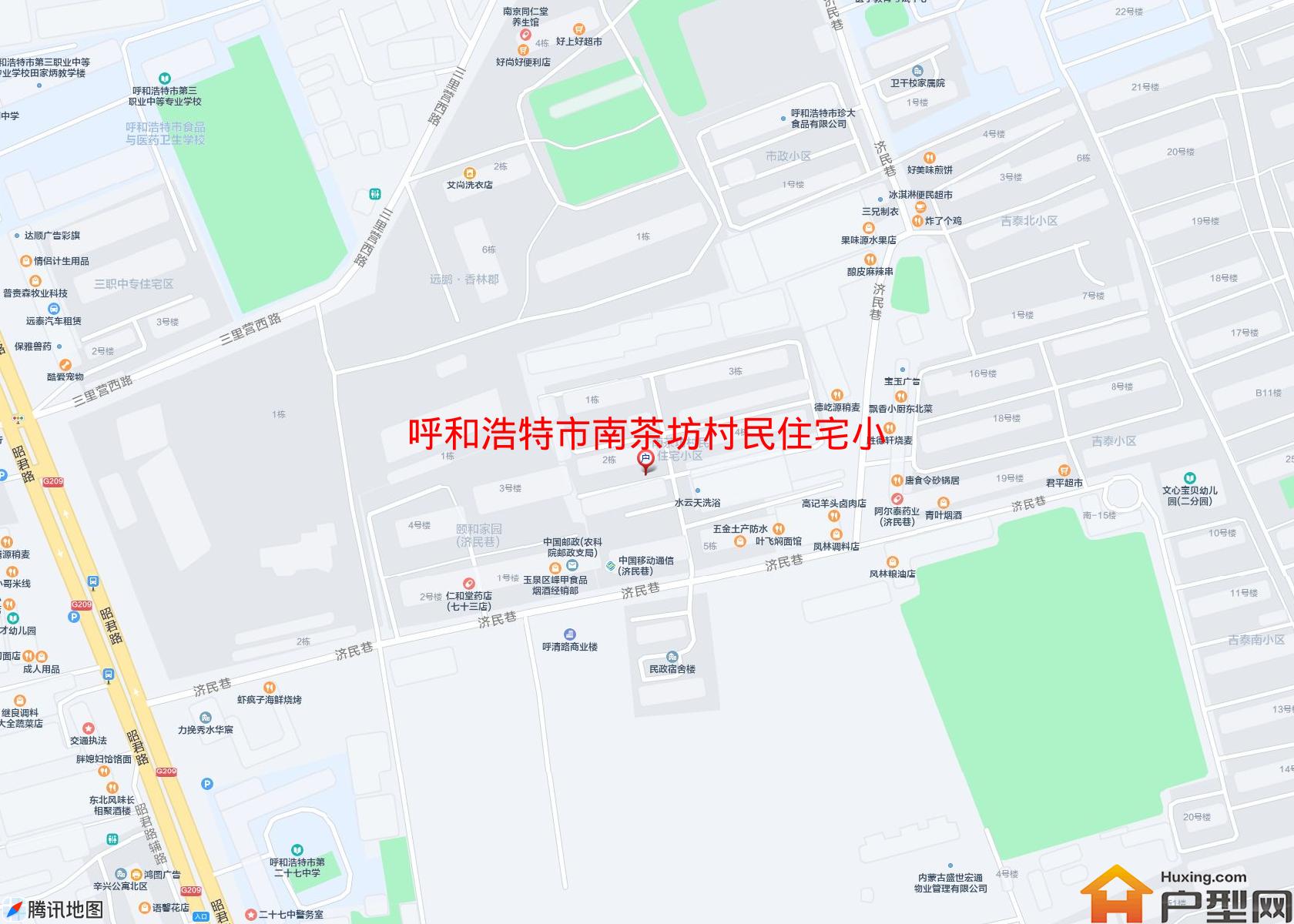 南茶坊村民住宅小区小区 - 户型网
