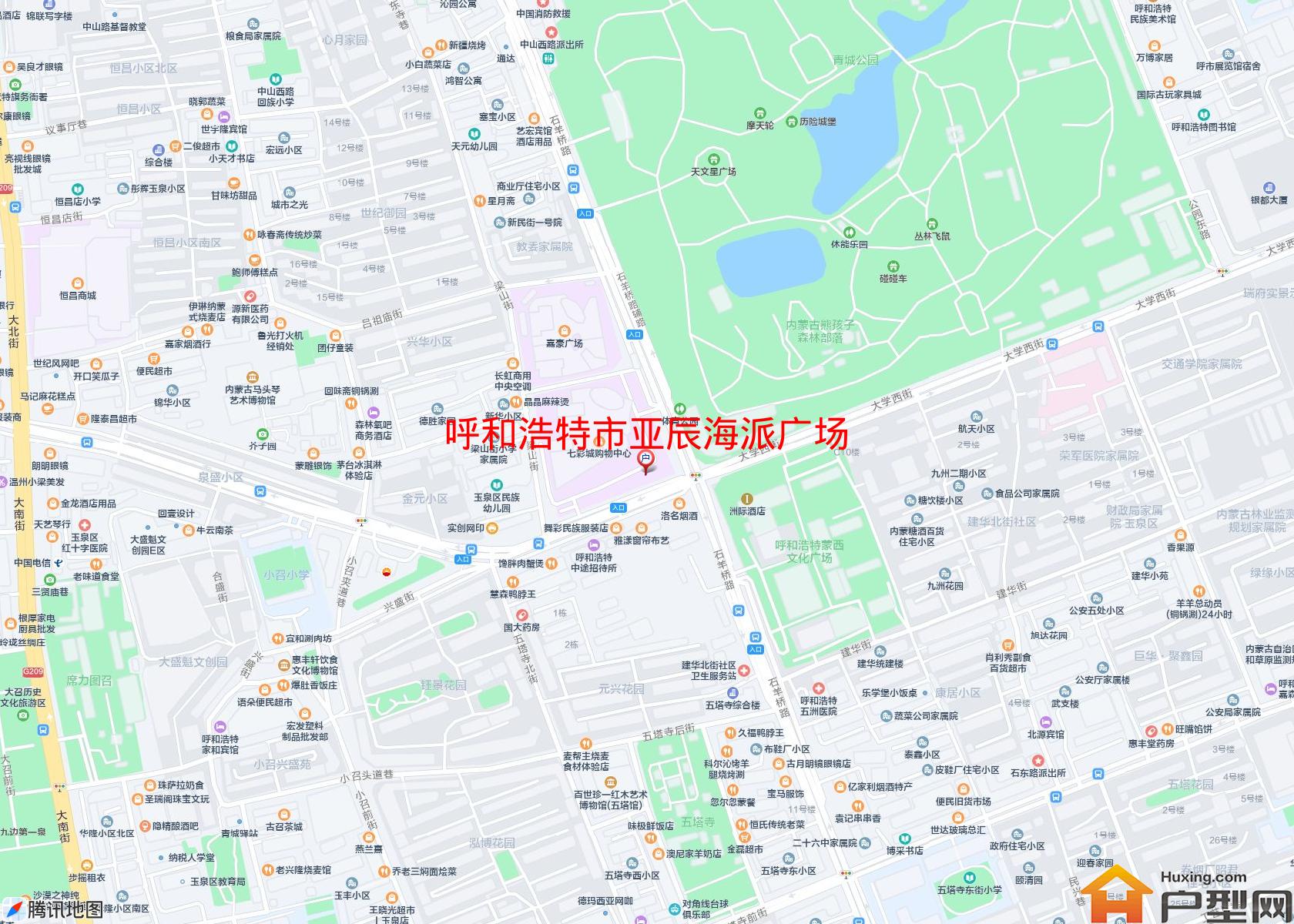 亚辰海派广场小区 - 户型网