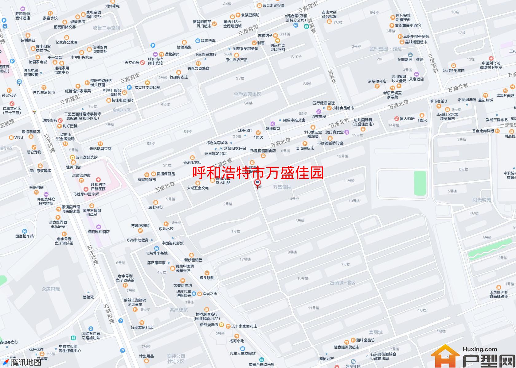 万盛佳园小区 - 户型网
