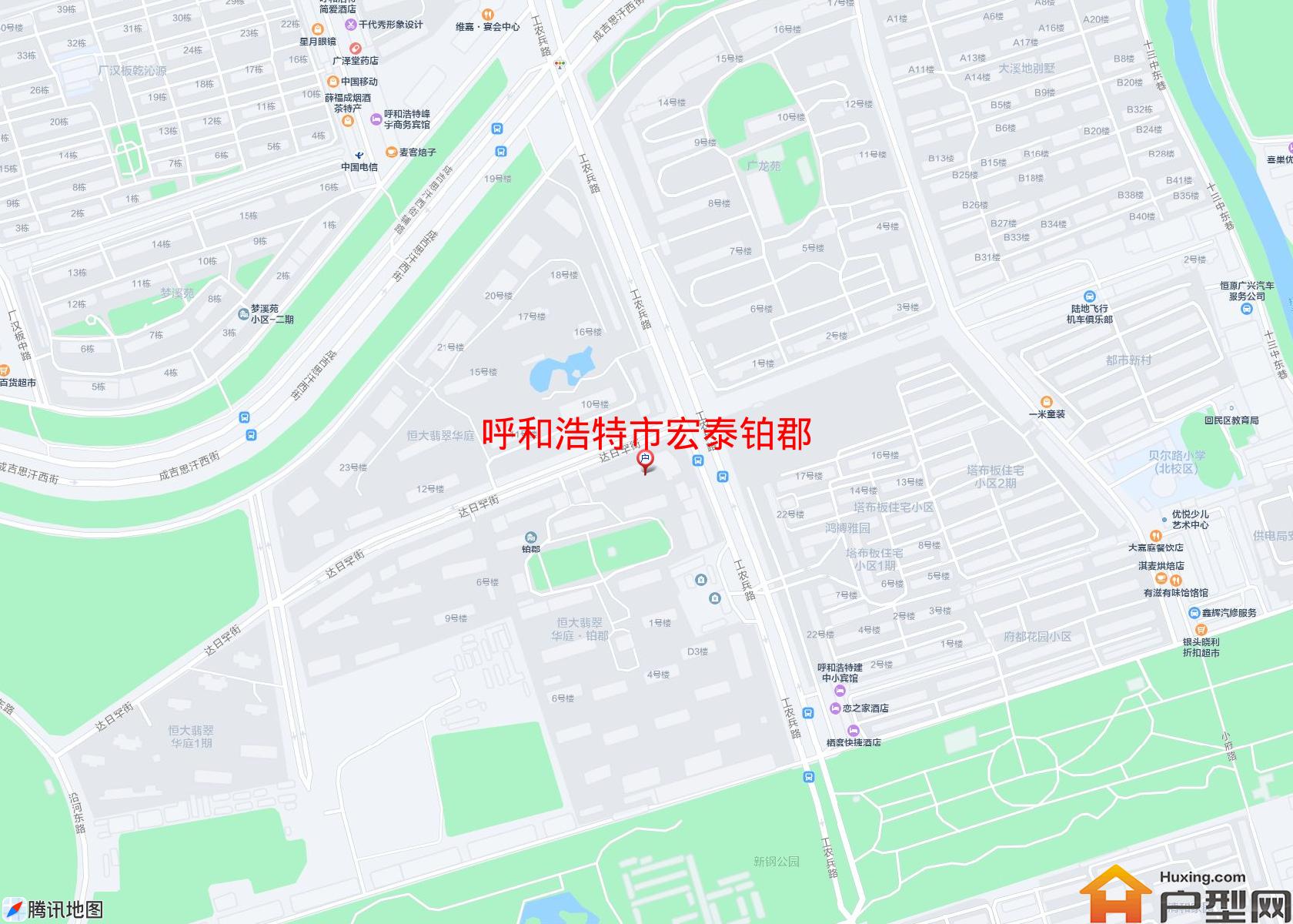 宏泰铂郡小区 - 户型网