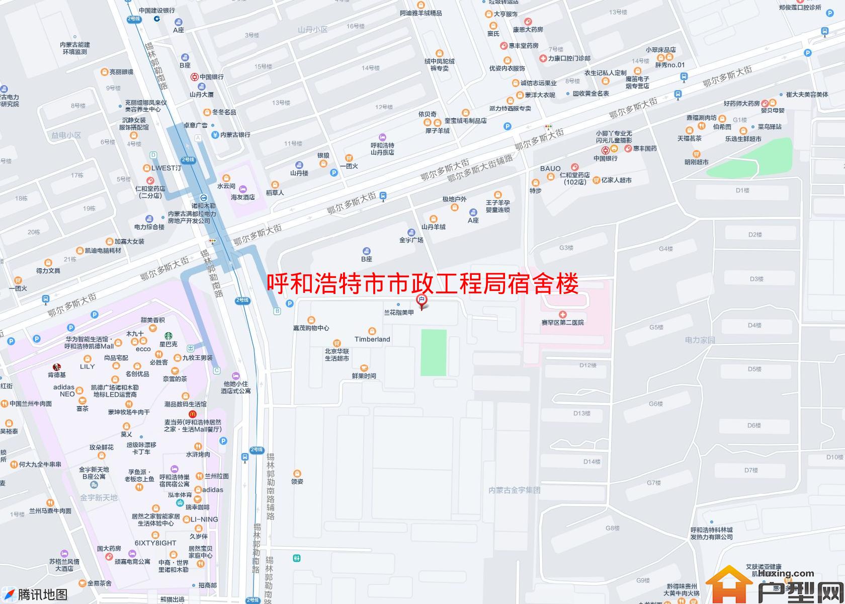 市政工程局宿舍楼小区 - 户型网