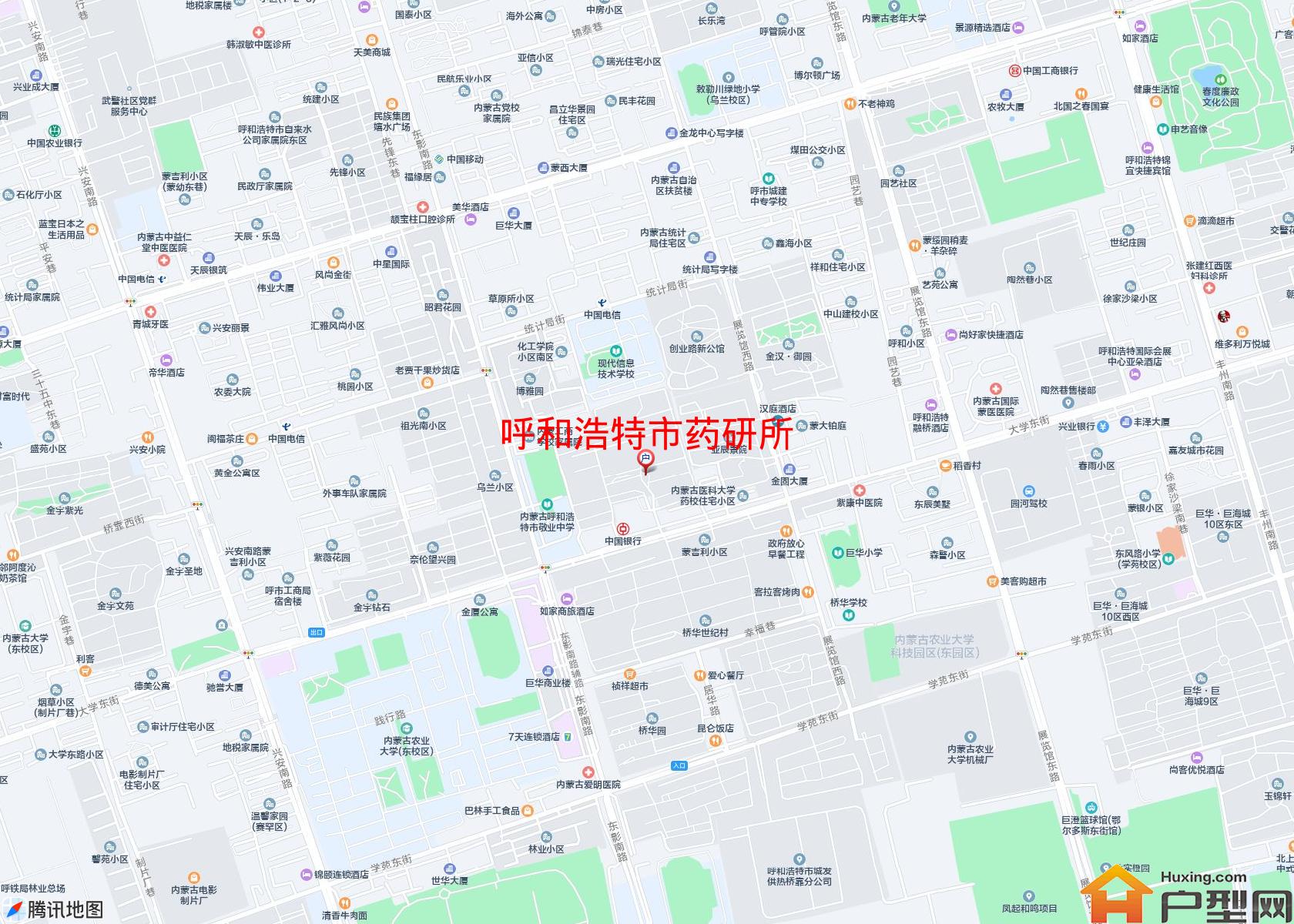 药研所小区 - 户型网