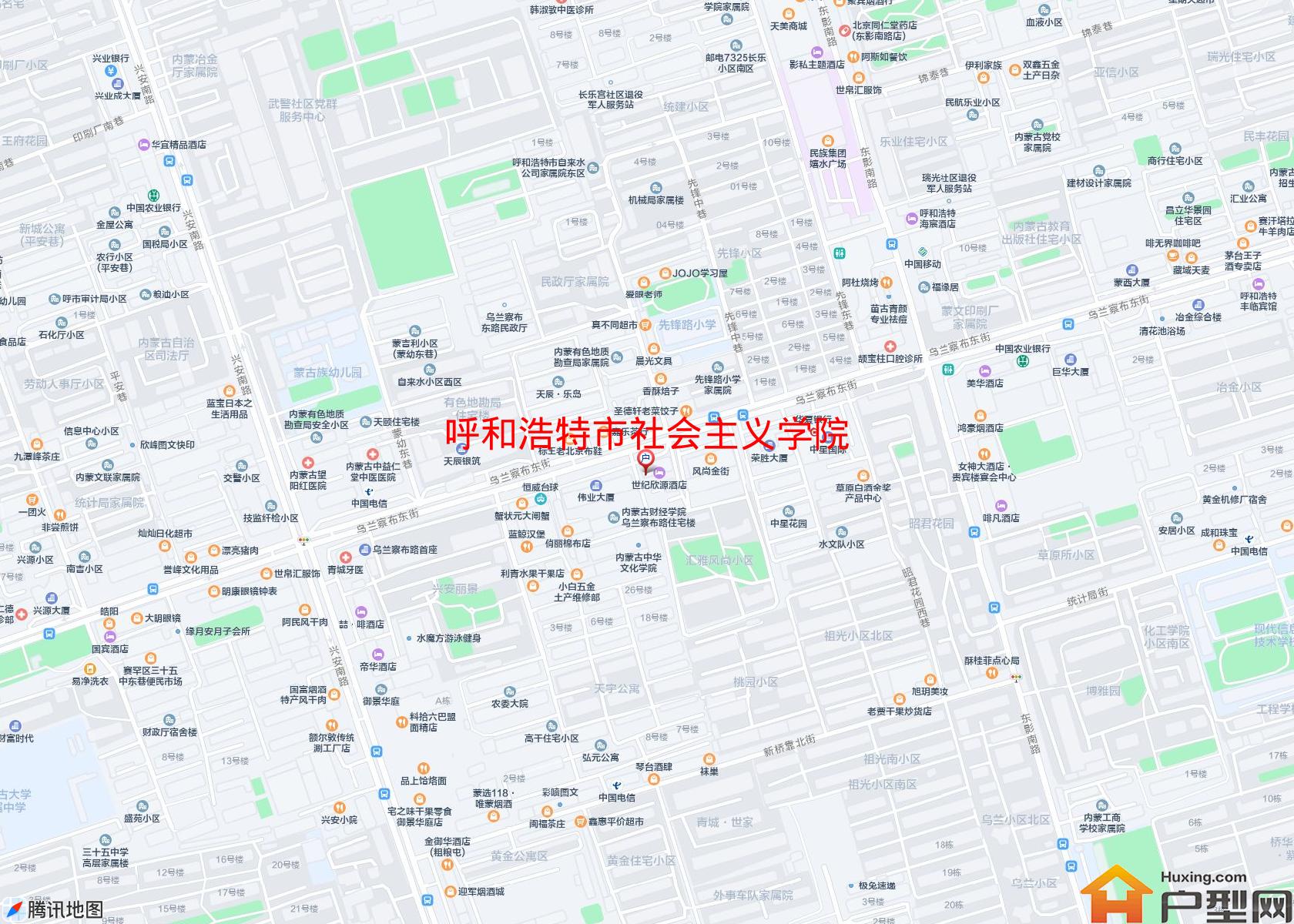 社会主义学院小区 - 户型网