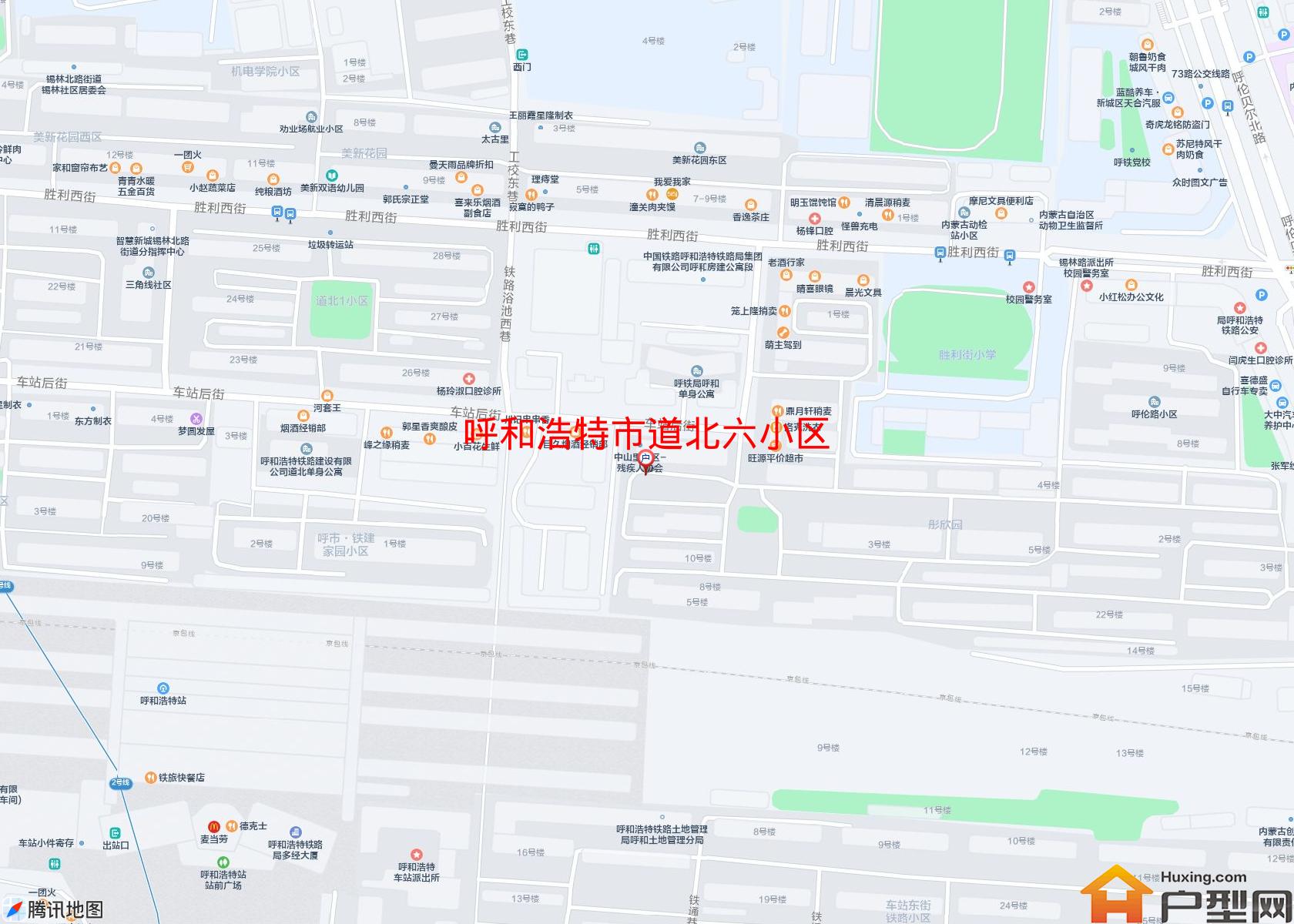 道北六小区小区 - 户型网