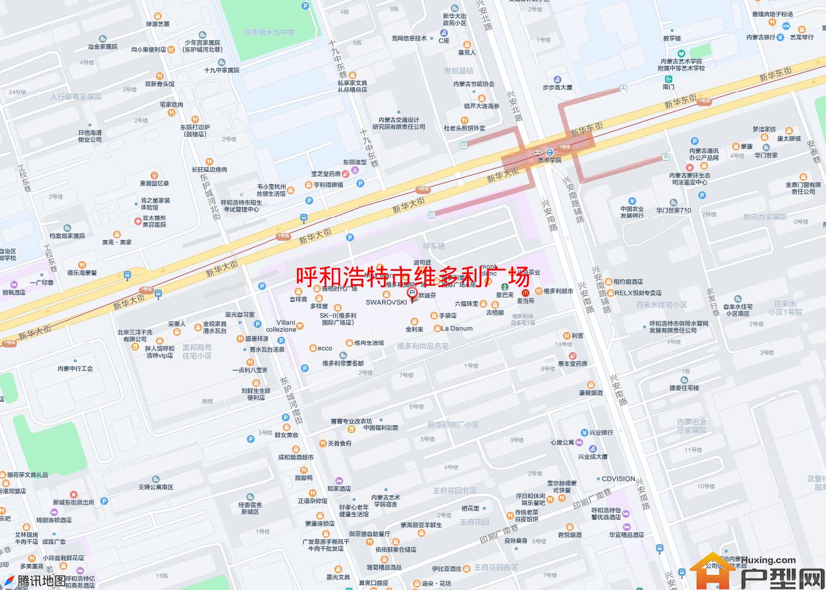 维多利广场小区 - 户型网