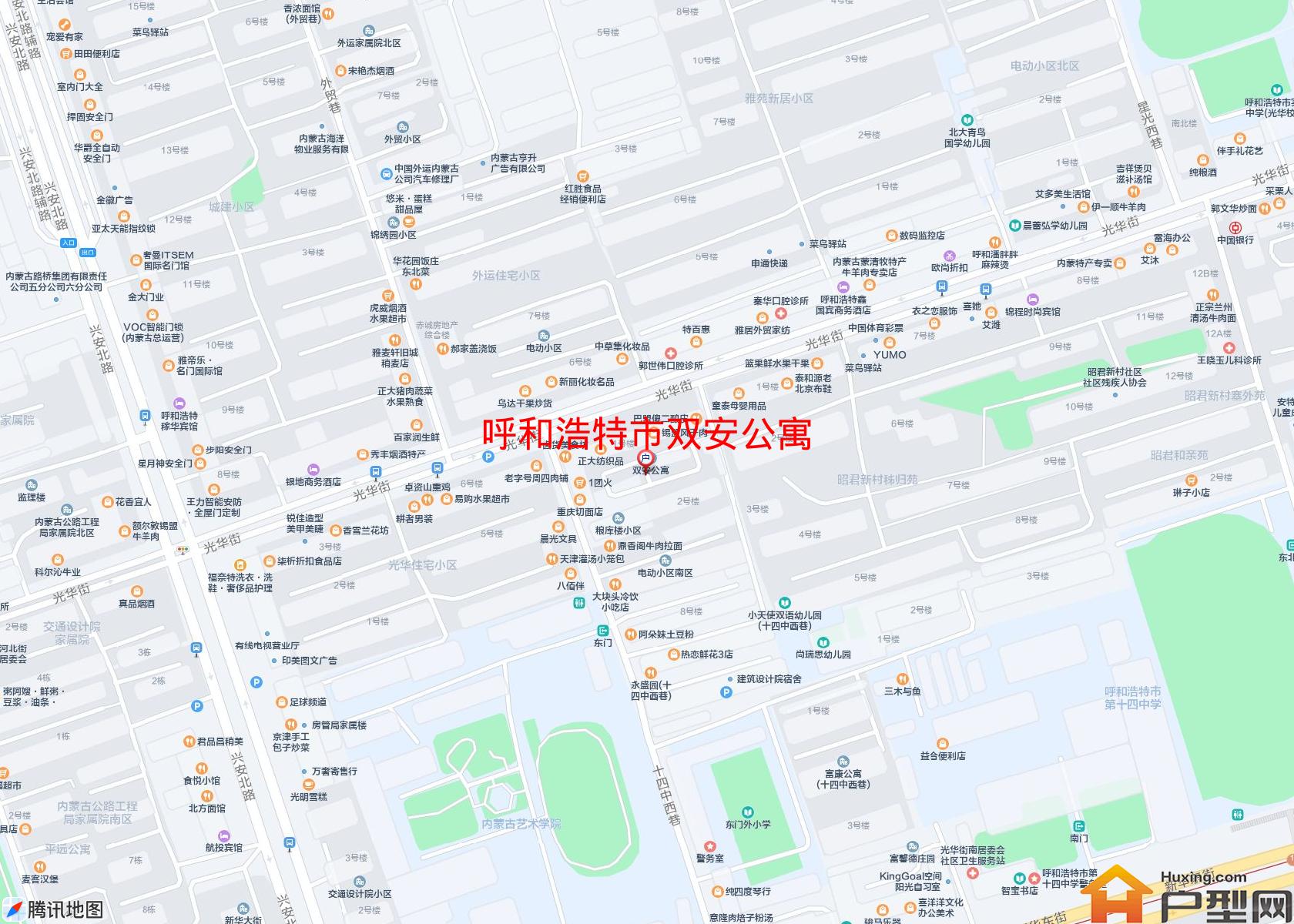 双安公寓小区 - 户型网