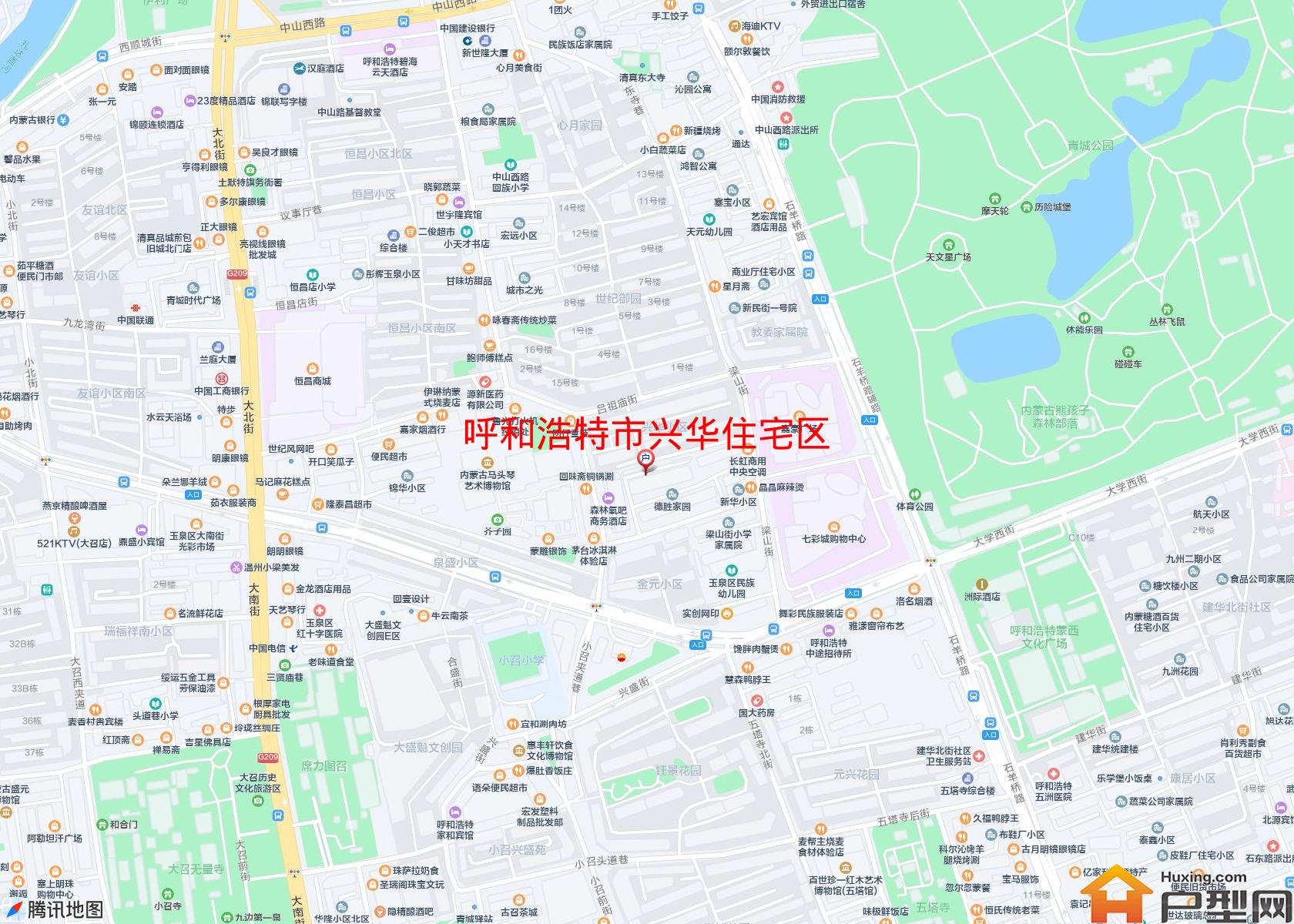 兴华住宅区小区 - 户型网