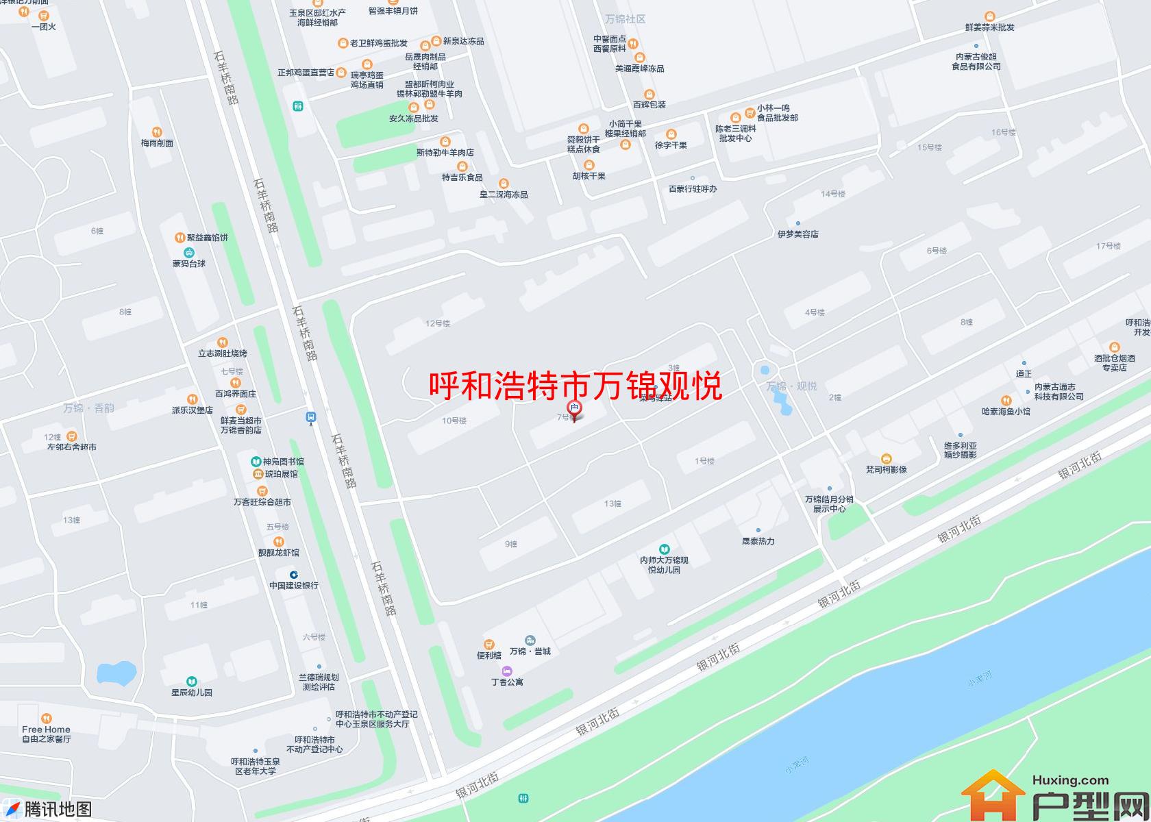 万锦观悦小区 - 户型网