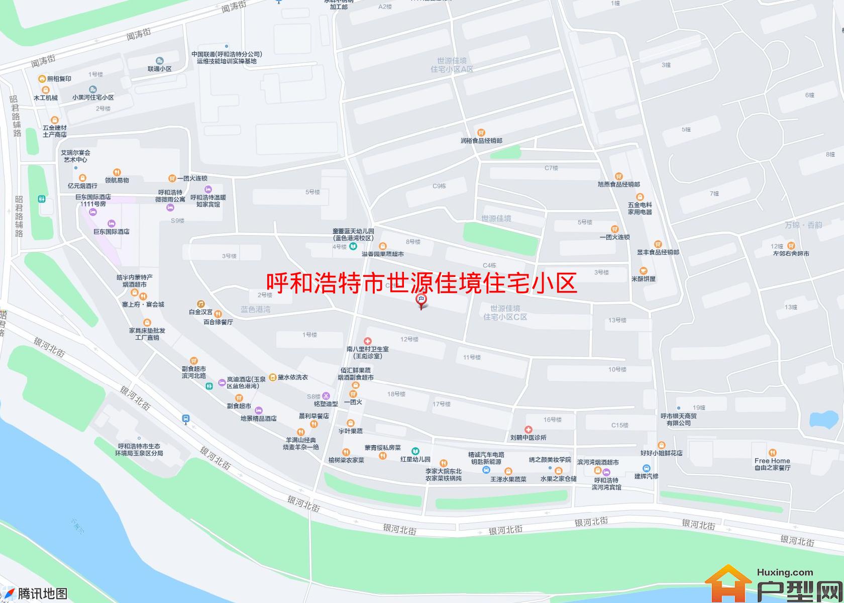 世源佳境住宅小区小区 - 户型网