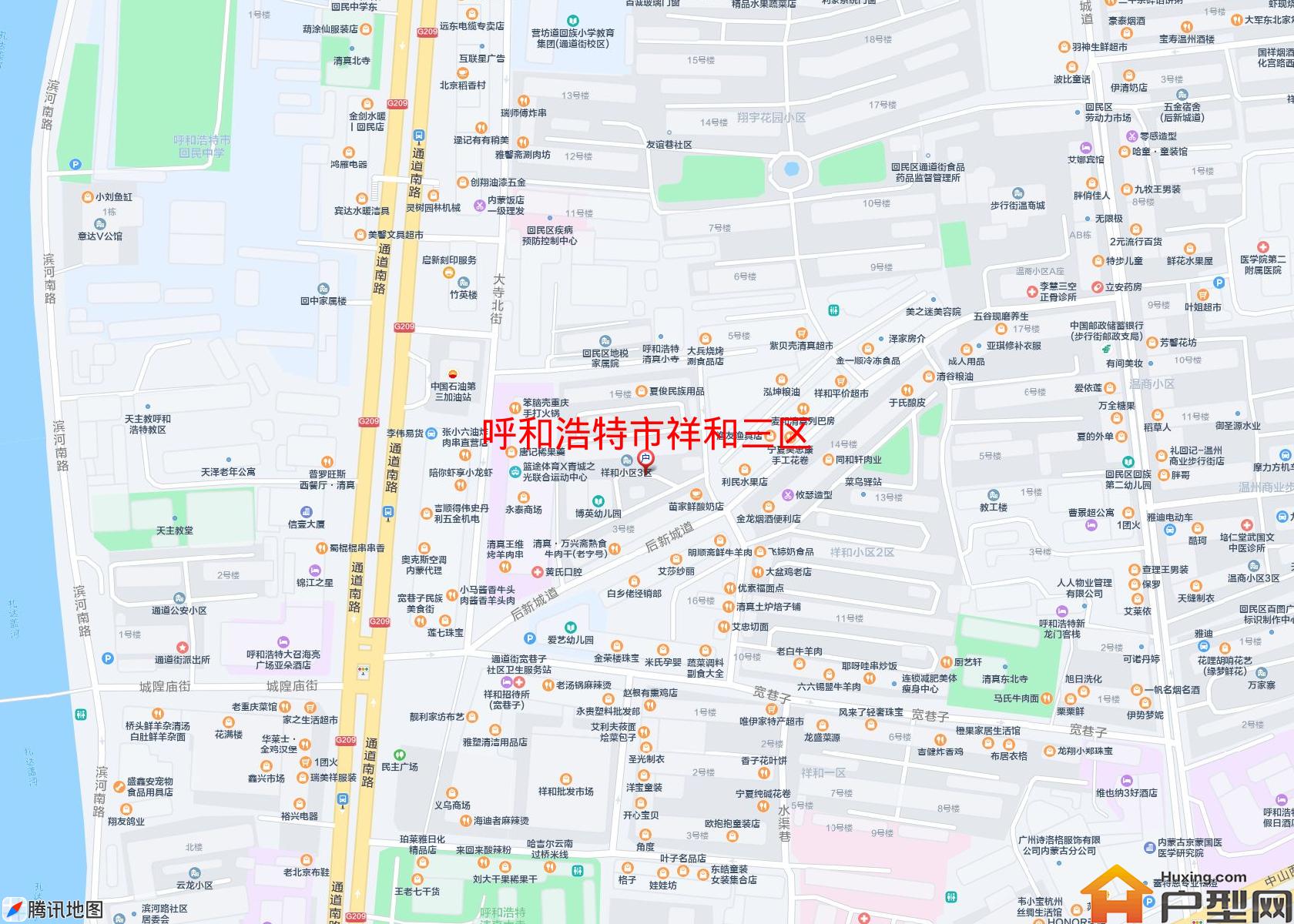 祥和三区小区 - 户型网