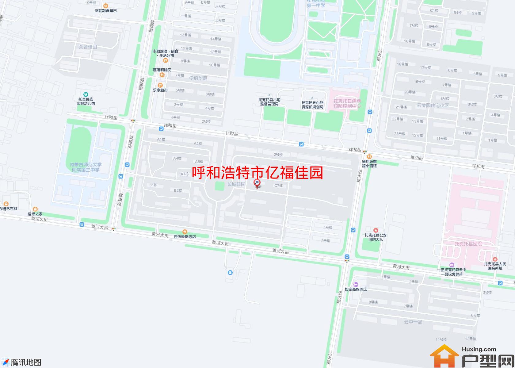 亿福佳园小区 - 户型网
