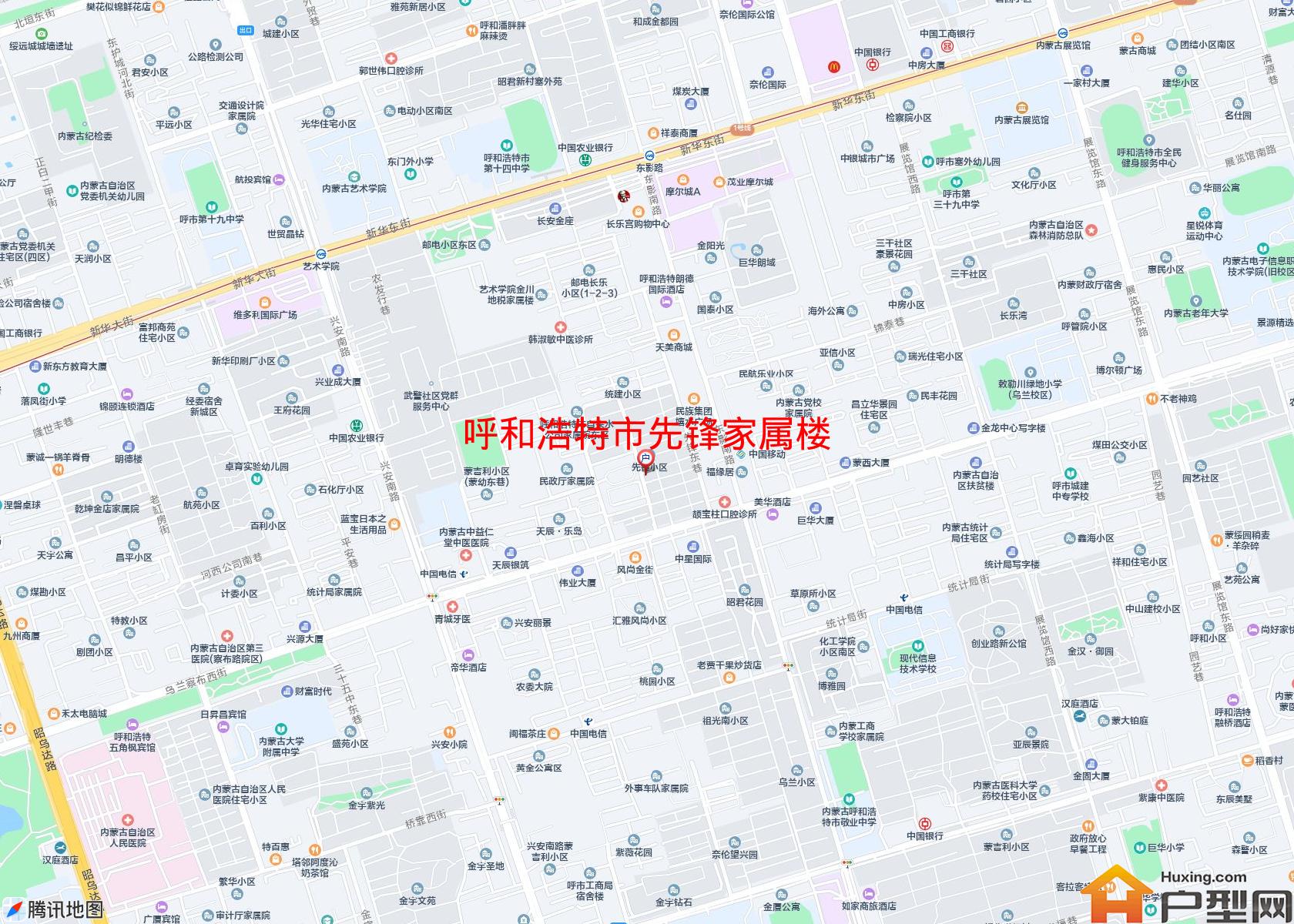 先锋家属楼小区 - 户型网