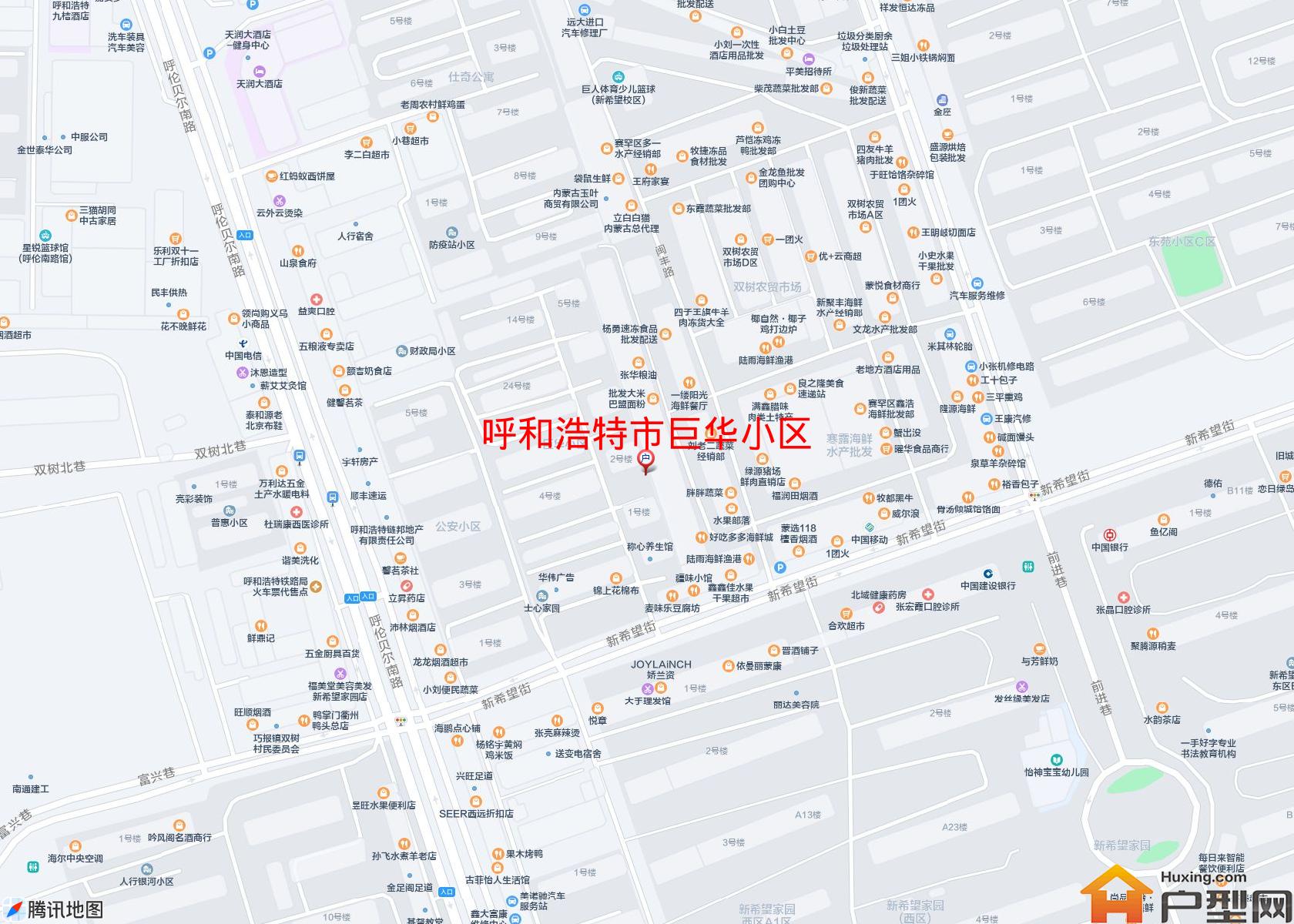 巨华小区小区 - 户型网