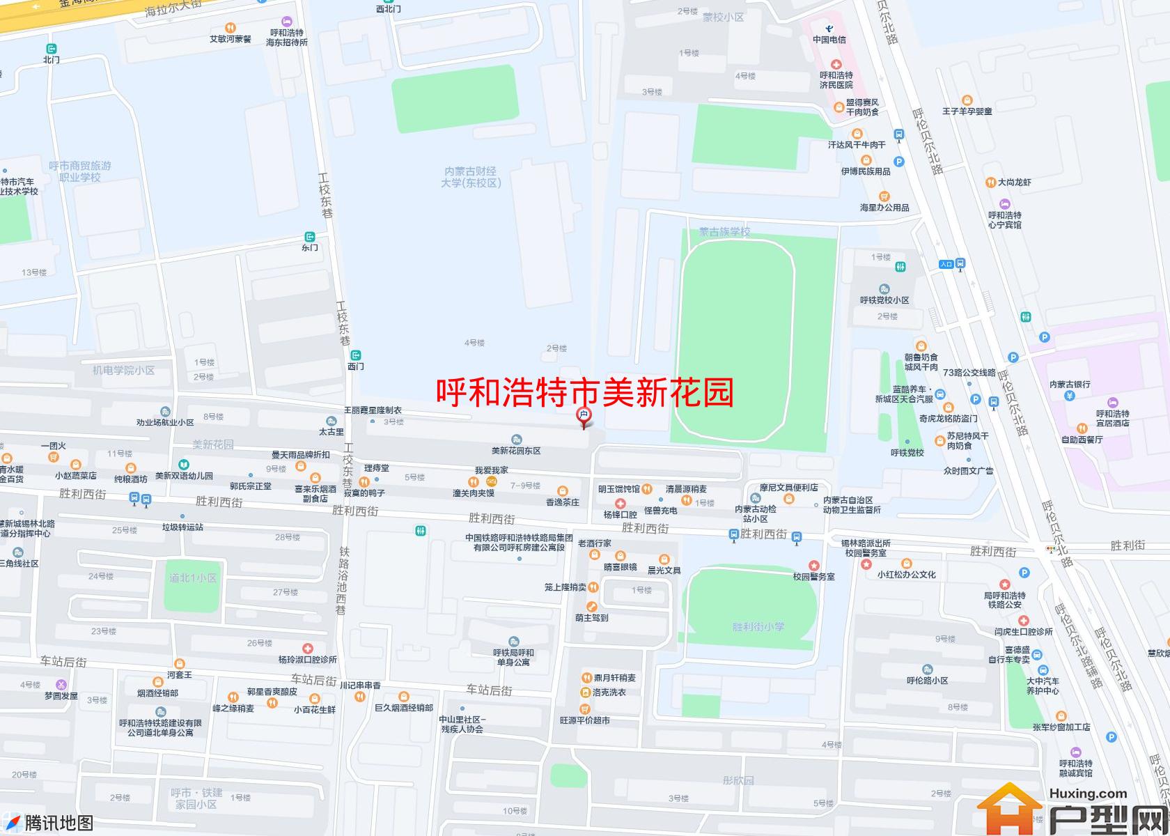 美新花园小区 - 户型网