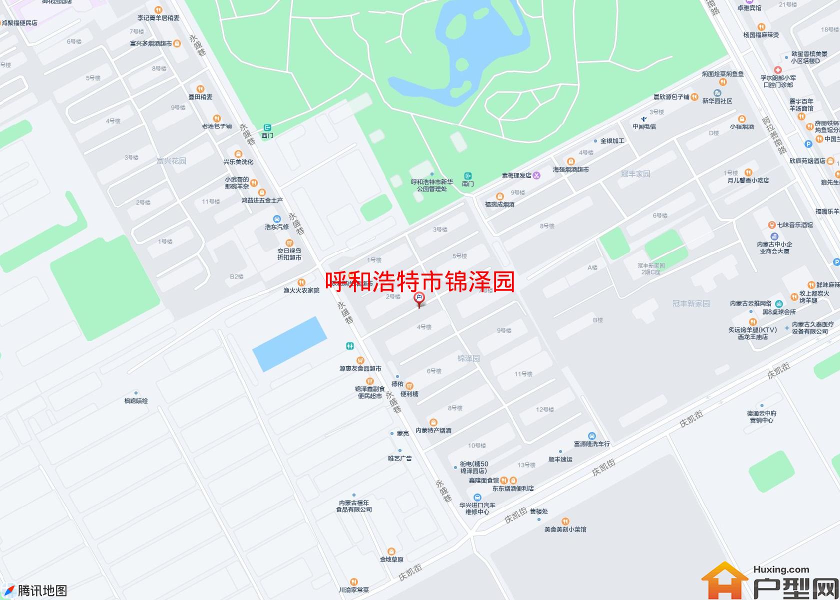 锦泽园小区 - 户型网