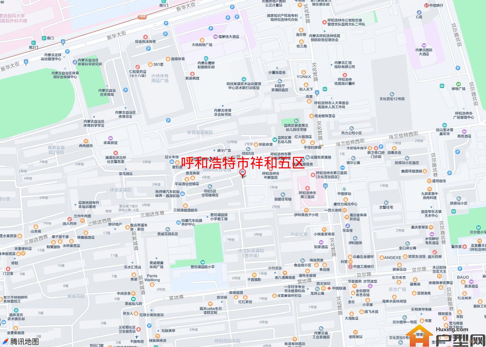 祥和五区小区 - 户型网