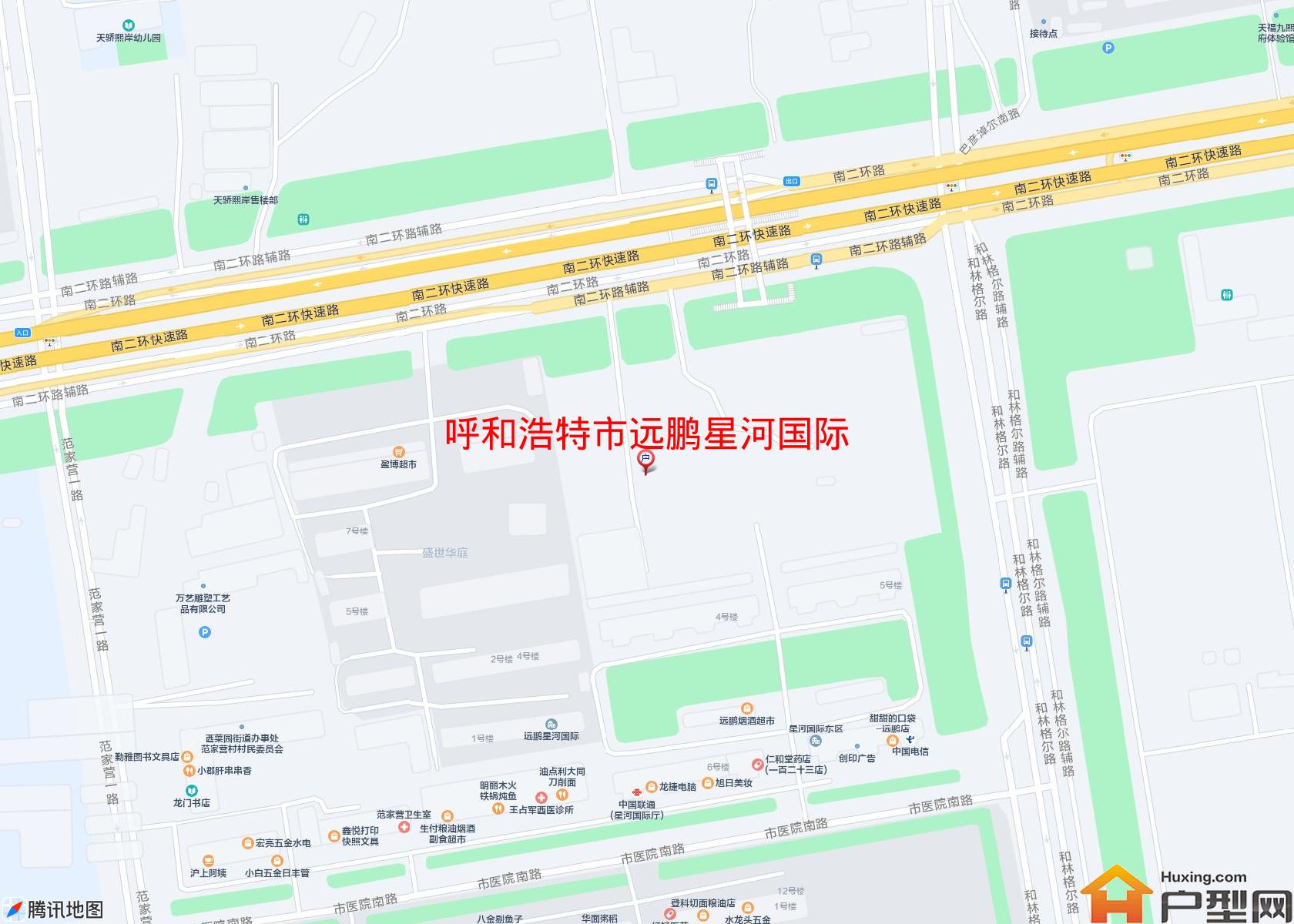 远鹏星河国际小区 - 户型网