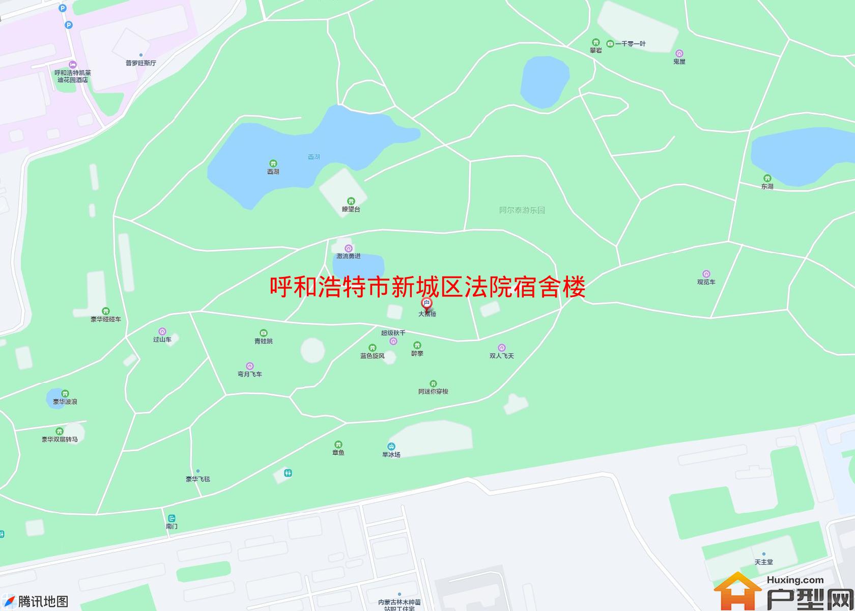 新城区法院宿舍楼小区 - 户型网