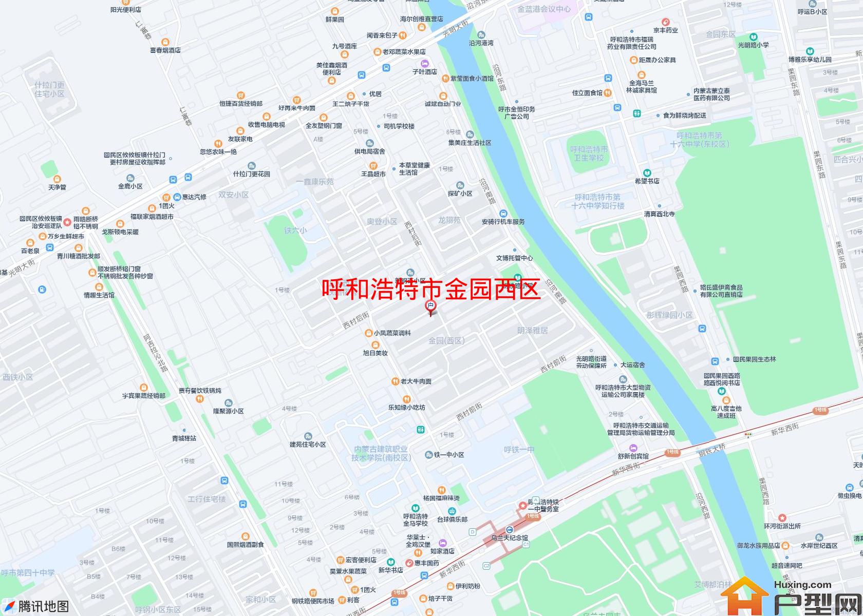 金园西区小区 - 户型网