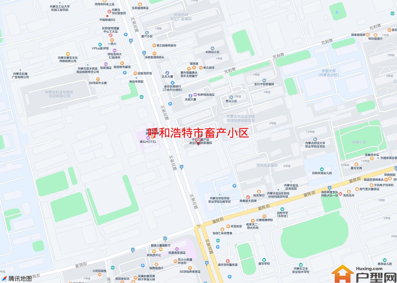 畜产小区小区 - 户型网