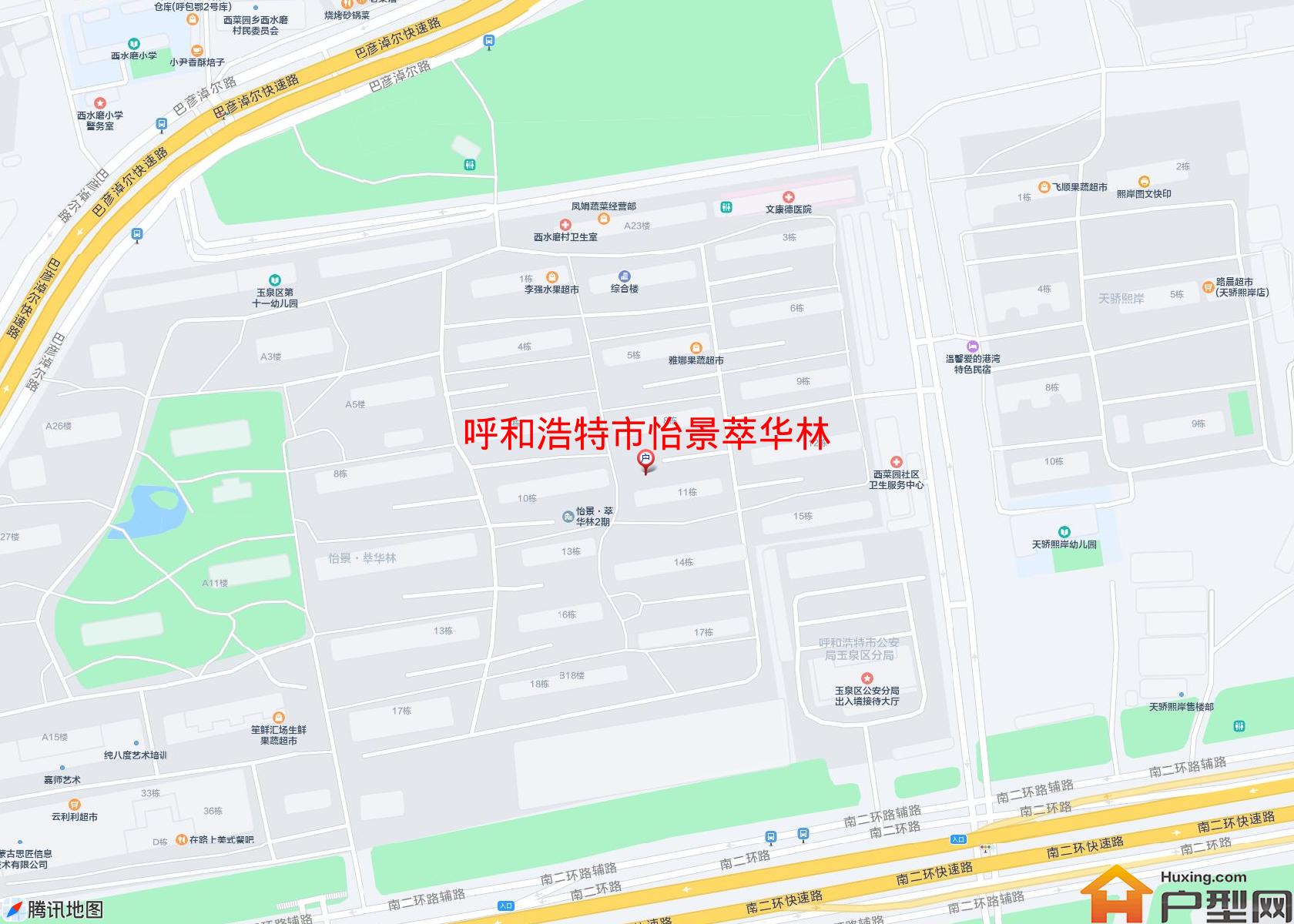 怡景萃华林小区 - 户型网