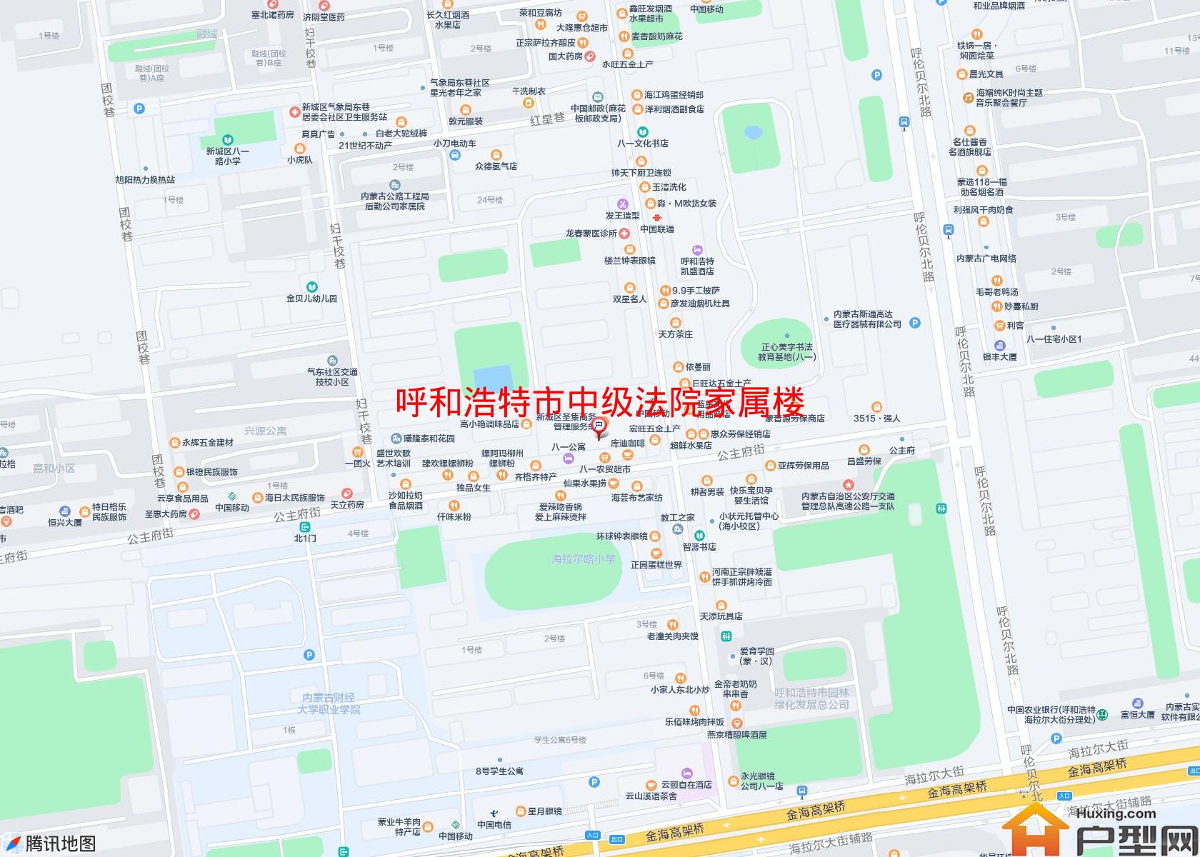 中级法院家属楼小区 - 户型网