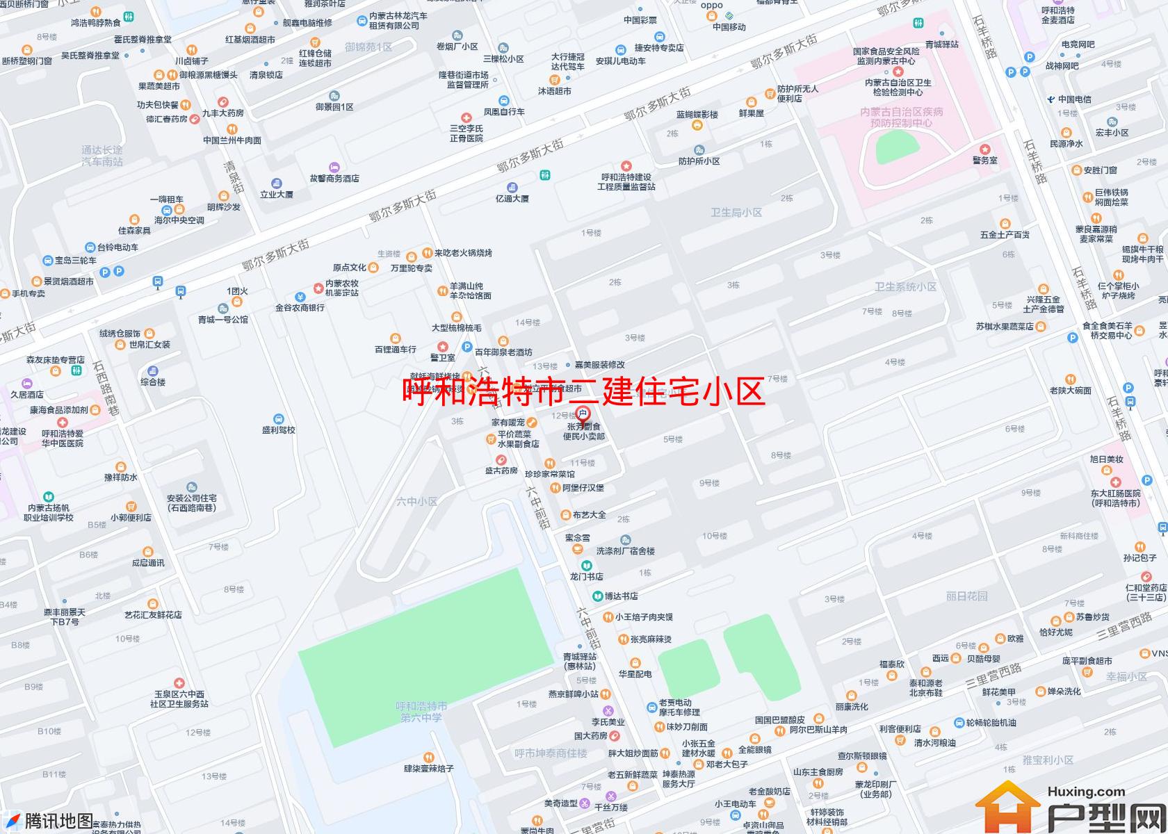 二建住宅小区小区 - 户型网