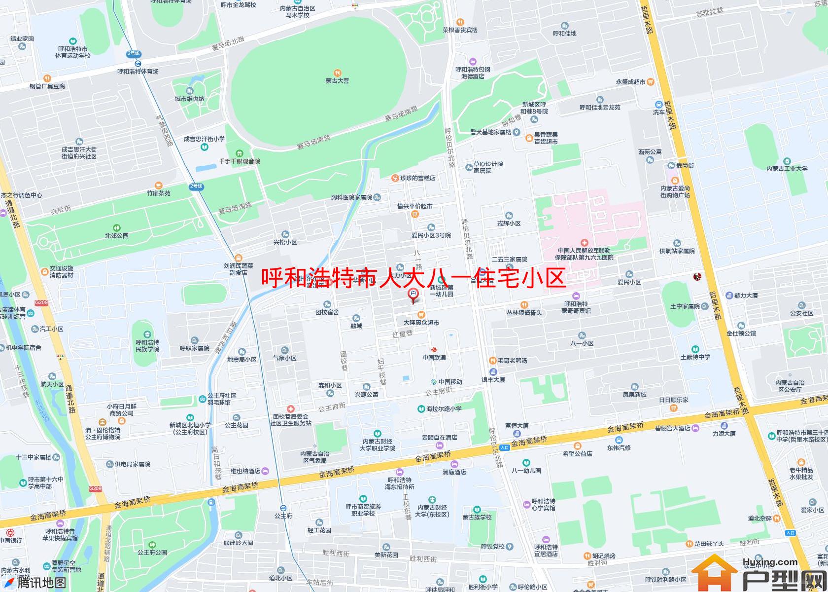 人大八一住宅小区小区 - 户型网