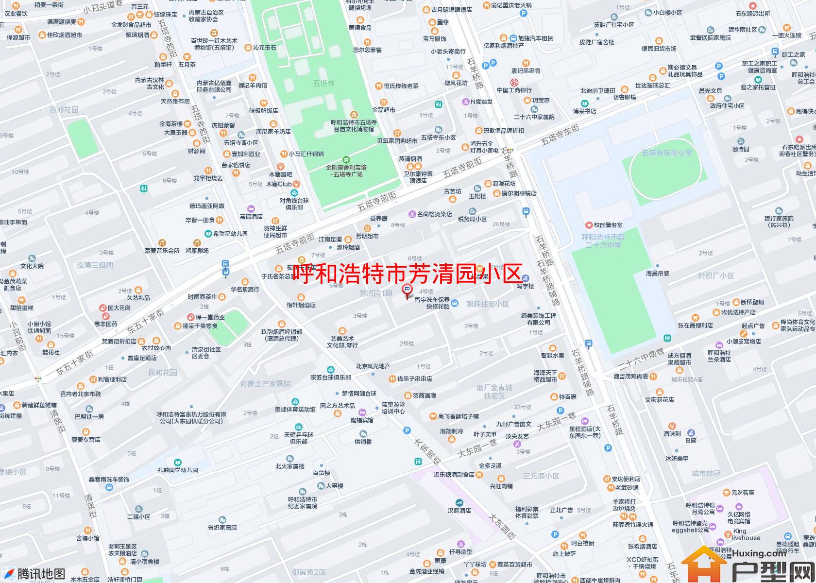 芳清园小区小区 - 户型网