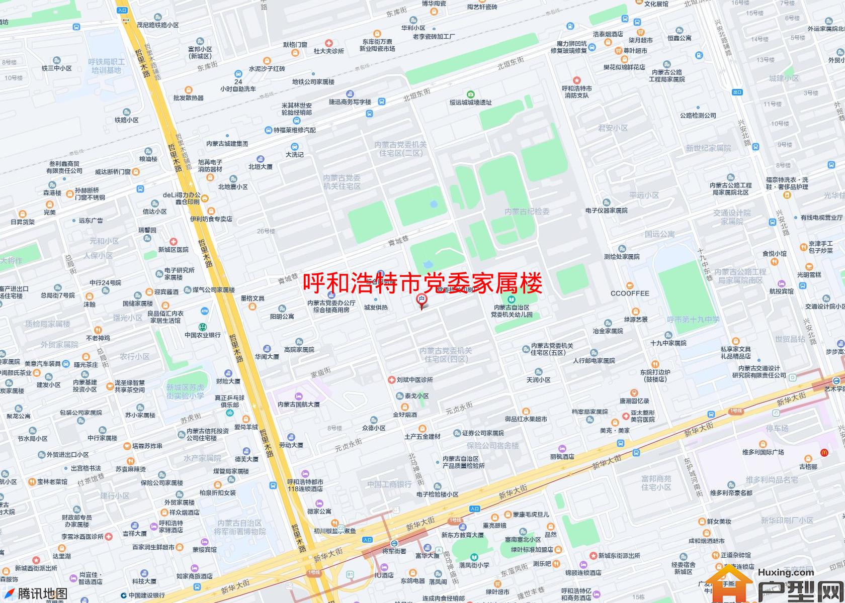 党委家属楼小区 - 户型网