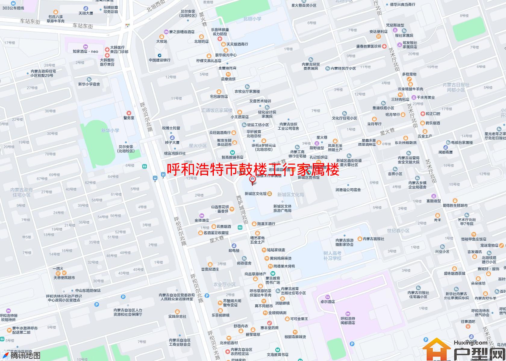 鼓楼工行家属楼小区 - 户型网