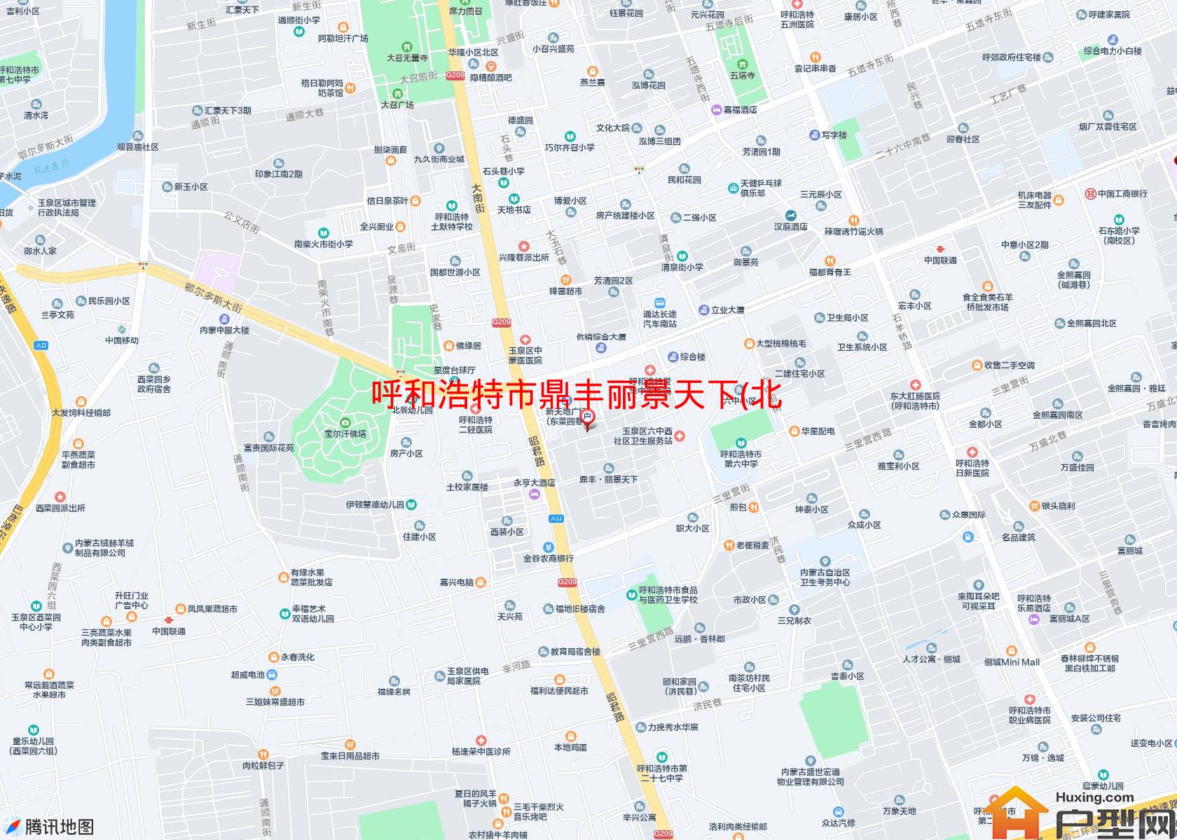 鼎丰丽景天下(北区)小区 - 户型网