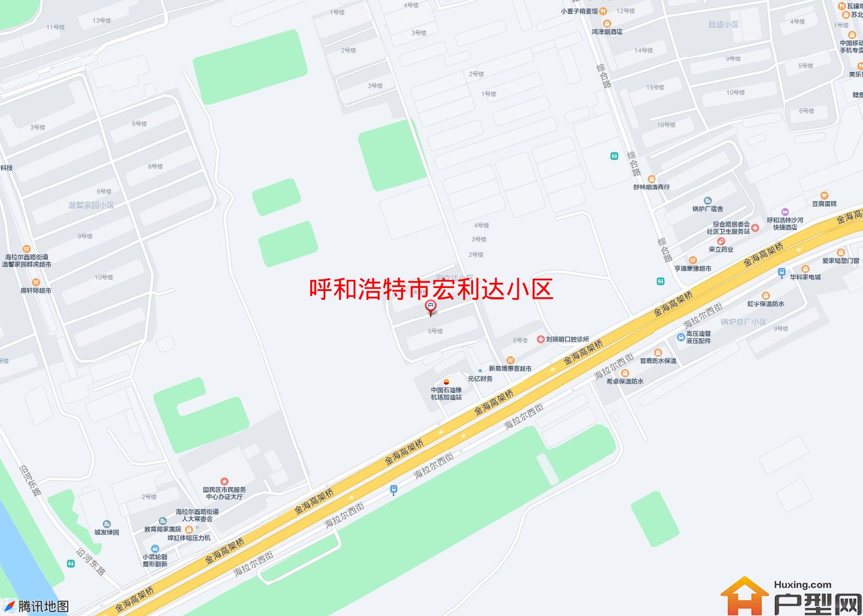宏利达小区小区 - 户型网