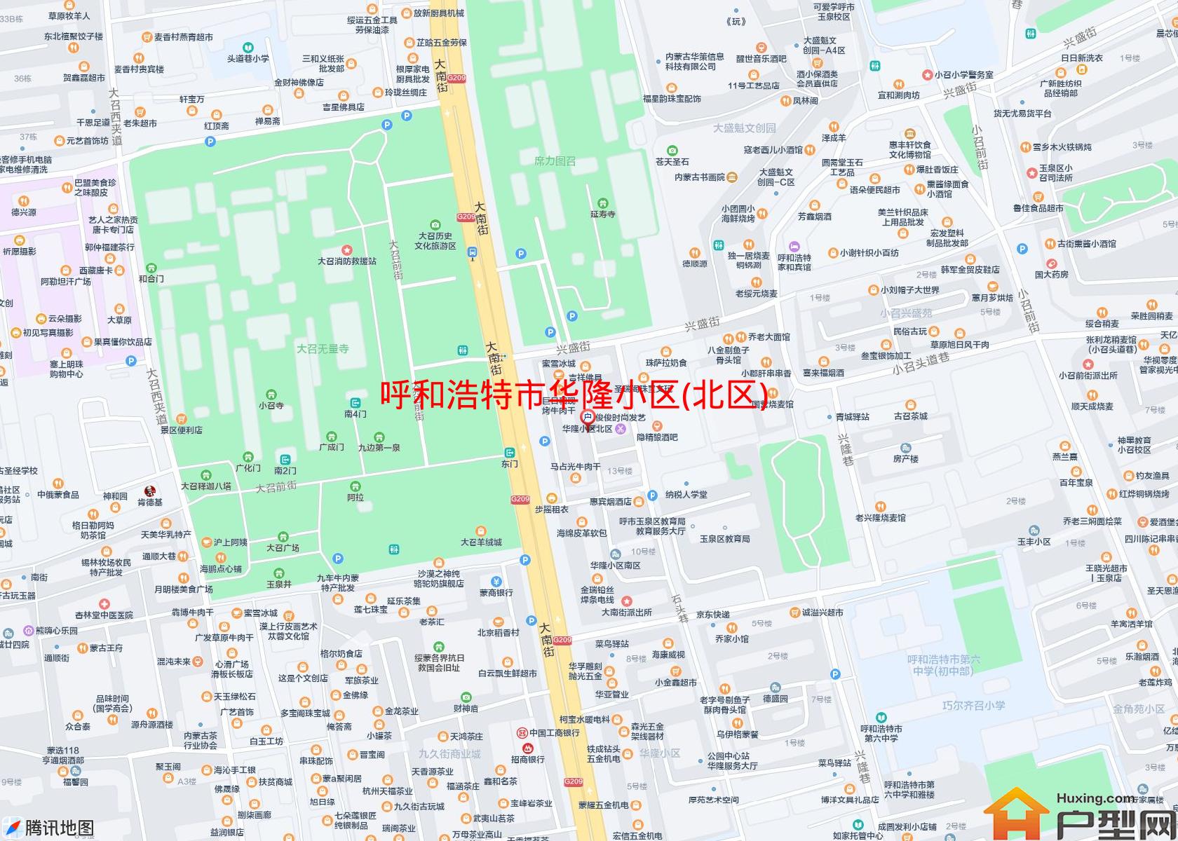 华隆小区(北区)小区 - 户型网
