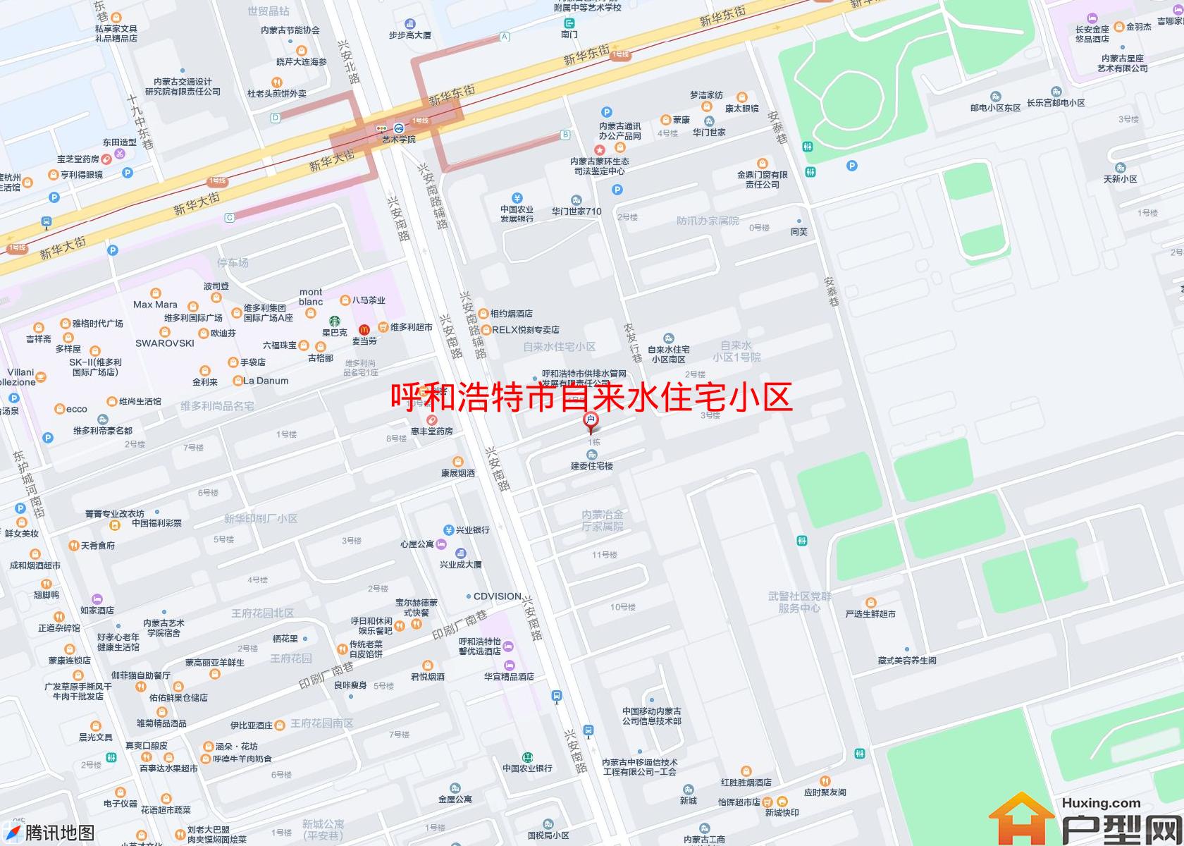 自来水住宅小区小区 - 户型网