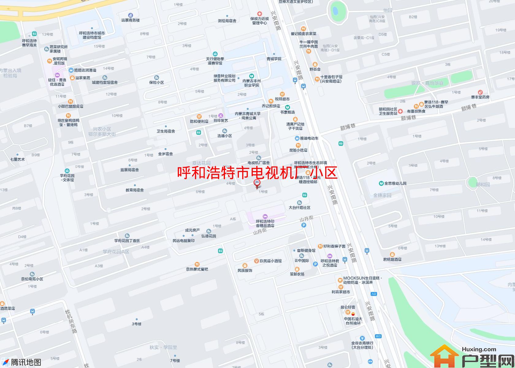 电视机厂小区小区 - 户型网