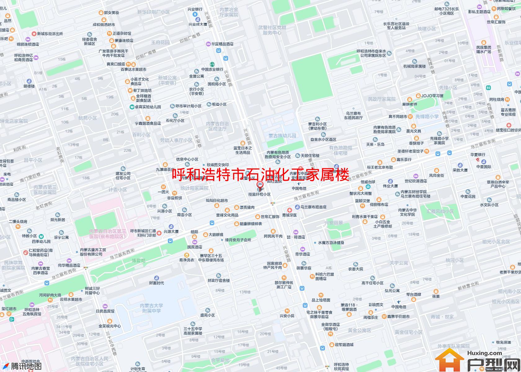 石油化工家属楼小区 - 户型网