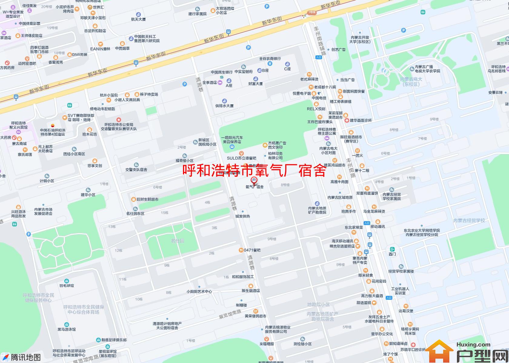 氧气厂宿舍小区 - 户型网